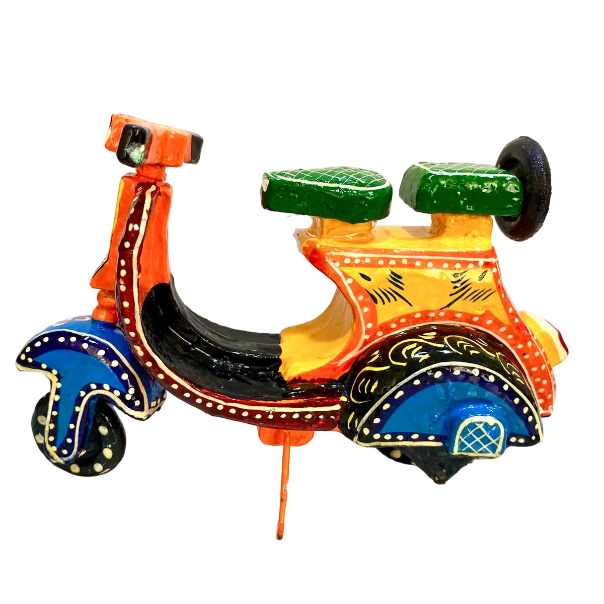 Artistic Mode Of Transport Rickshaw Auto Scooter Made From Wood By Tamrapatra - Tamrapatra
