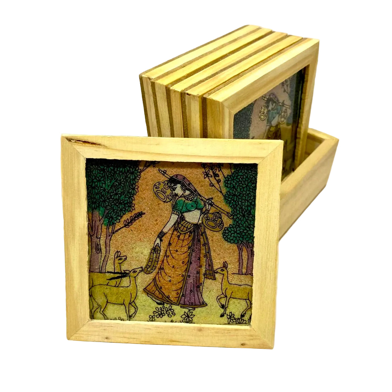 Get This Exclusive Designer Tea Coaster To Keep Your Surface Clean By Tamrapatra - Tamrapatra