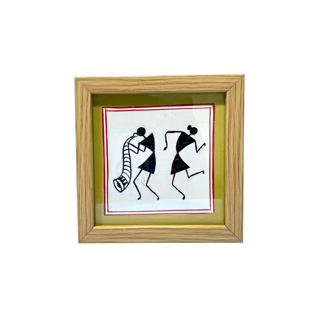 Hand Painted Warli Painting In Set Various Designs & Shades Exclusive By Tamrapatra