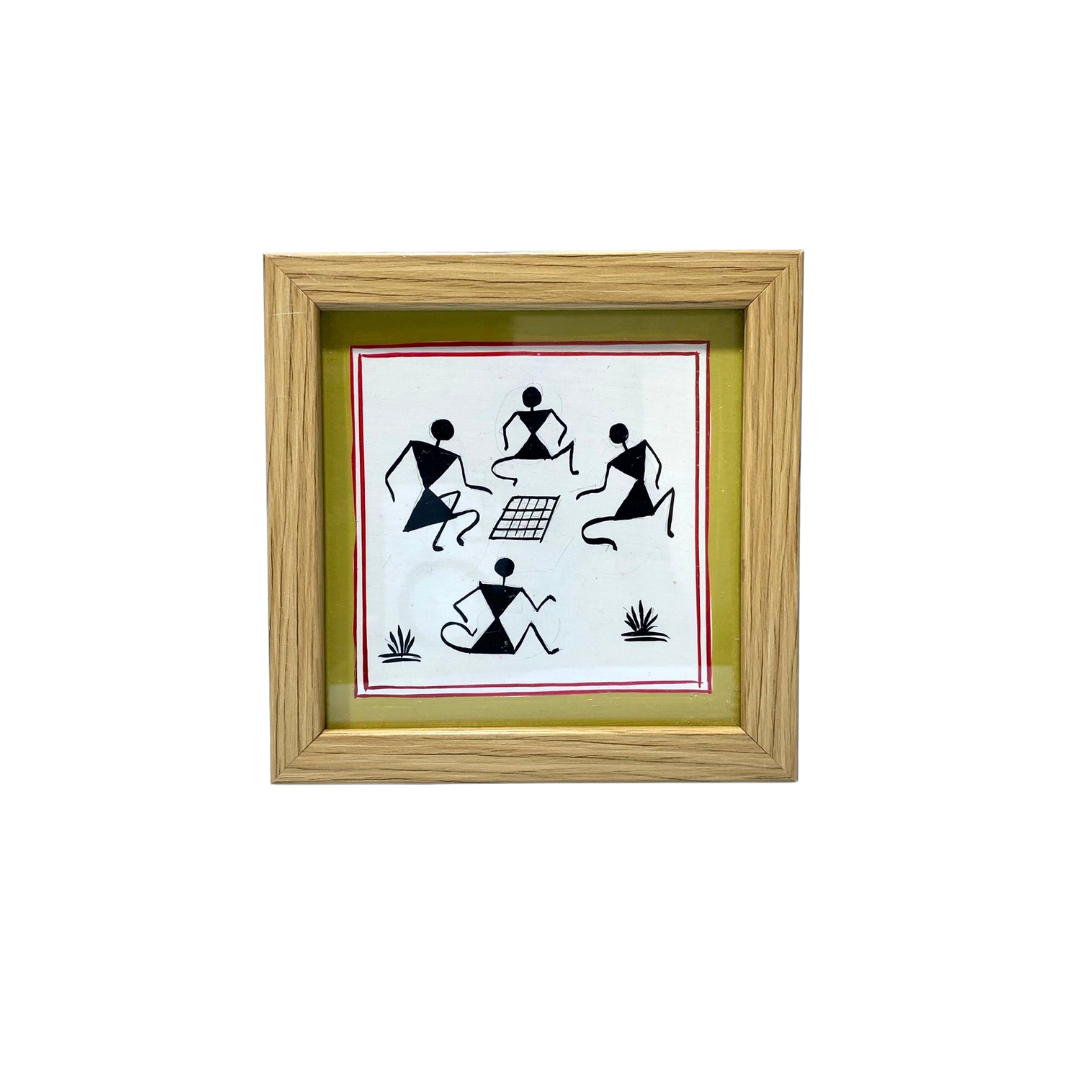 Hand Painted Warli Painting In Set Various Designs & Shades Exclusive By Tamrapatra