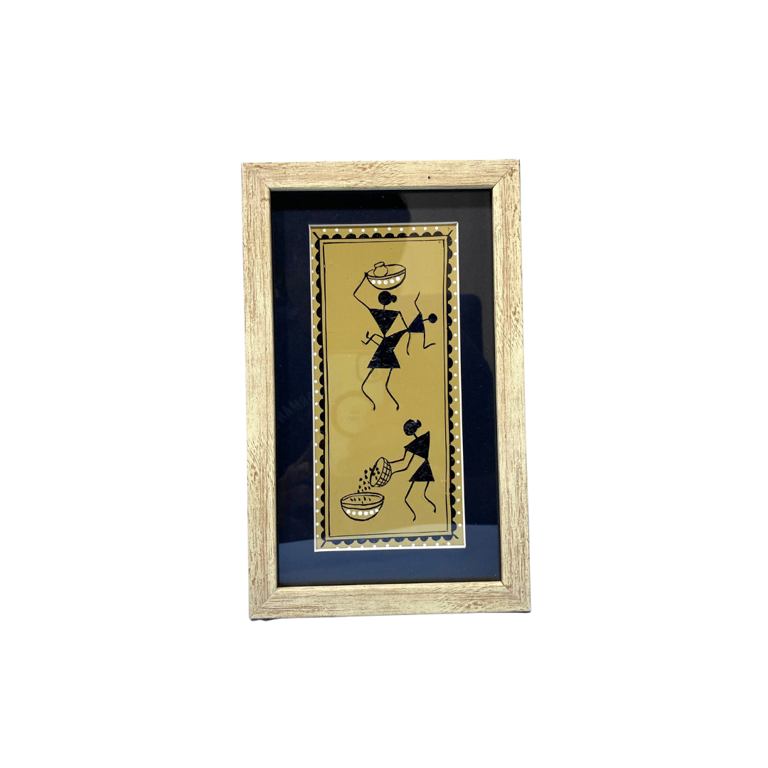 Hand Painted Warli Painting In Set Various Designs & Shades Exclusive By Tamrapatra