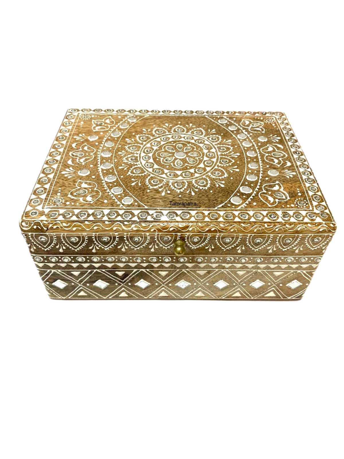 Wooden Storage Box Various Finish To Store Jewelry New Standard Size Tamrapatra