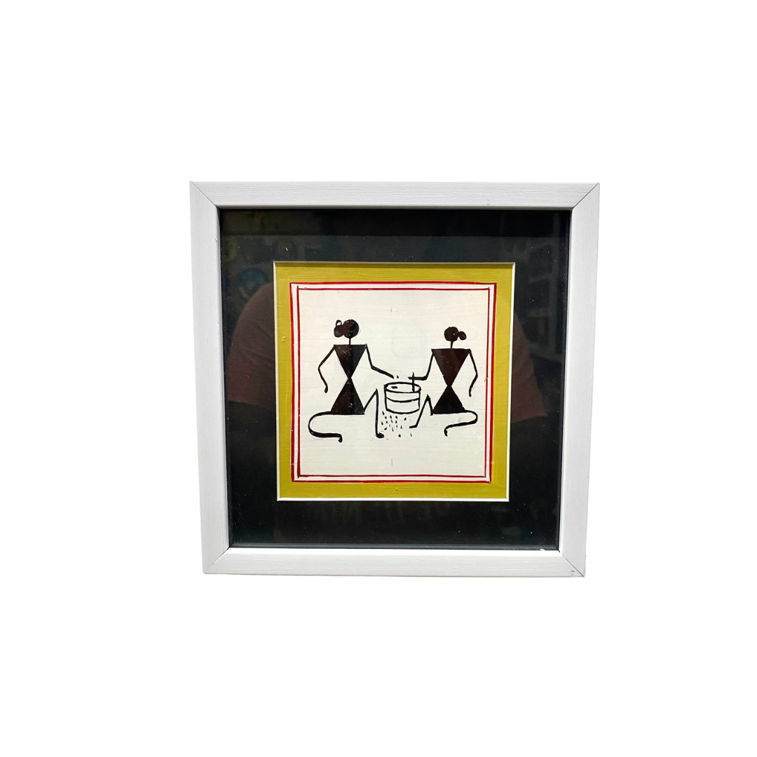 Hand Painted Warli Painting In Set Various Designs & Shades Exclusive By Tamrapatra