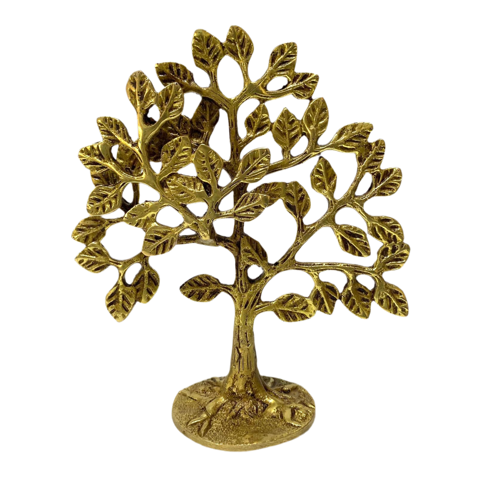 Brass Tree With Birds Handmade With Precision Decorate Space By Tamrapatra