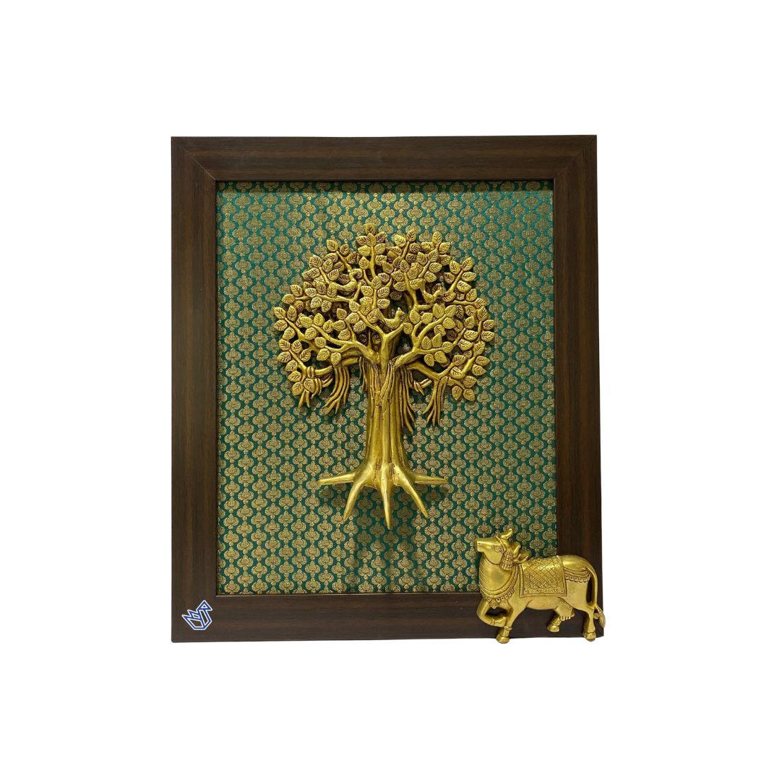 Luxurious Frames With Brass Tree & Cow Handcrafted Range From Tamrapatra