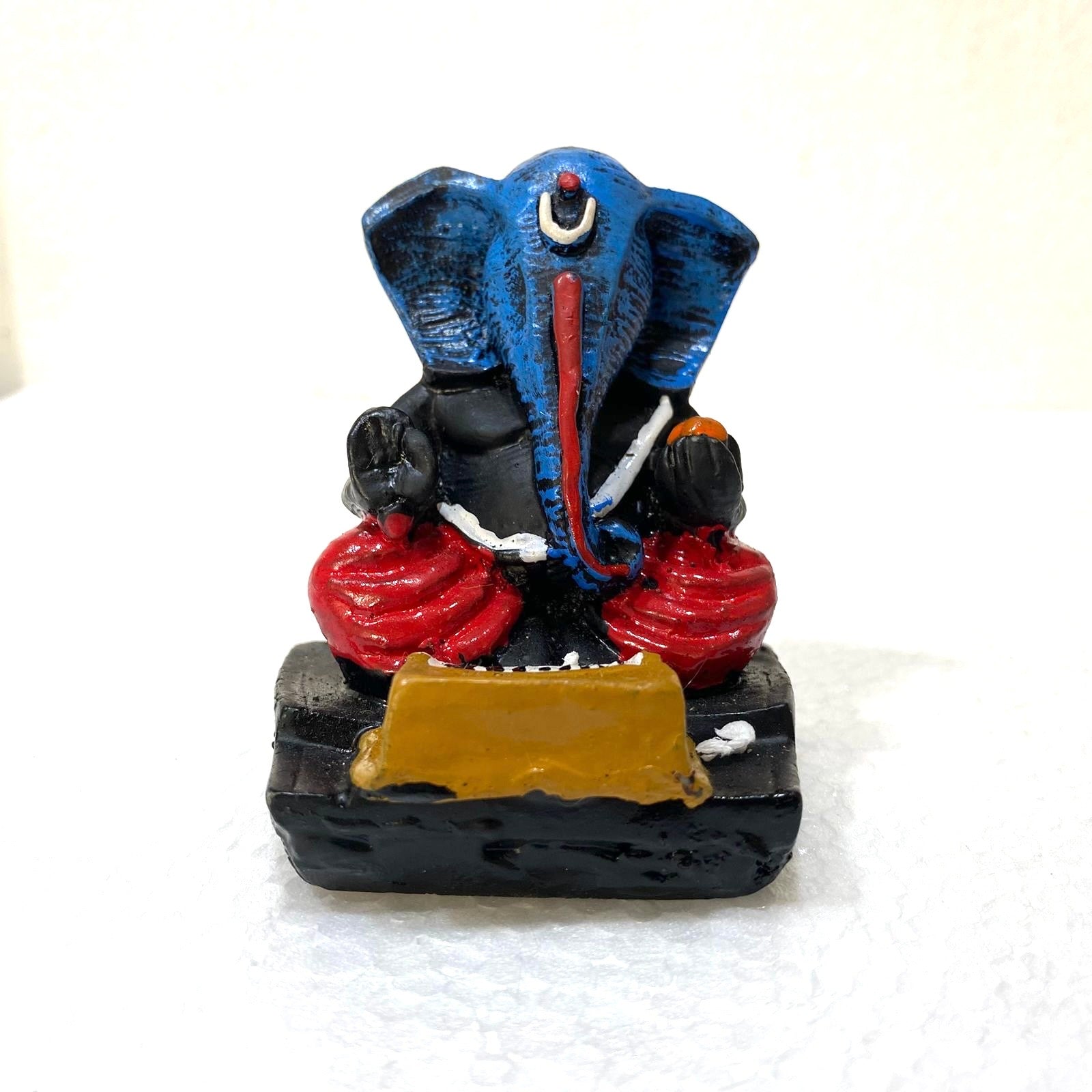 Ganesha Relaxing Masterpiece In Various Designs Resin Collectible By Tamrapatra