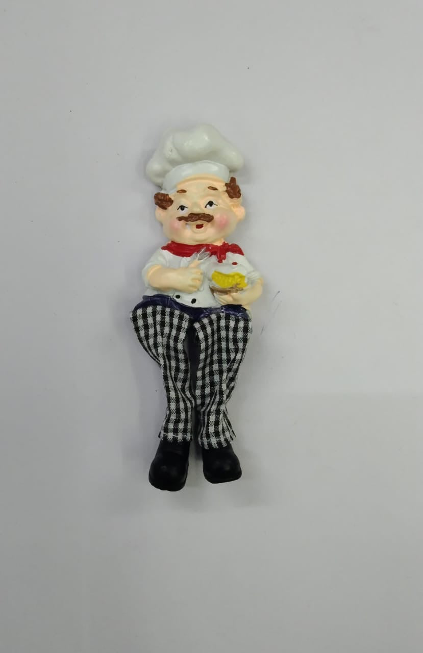 Chef & Doll Fridge Magnets Wonderful Creations Exciting Souvenir Gifts Tamrapatra