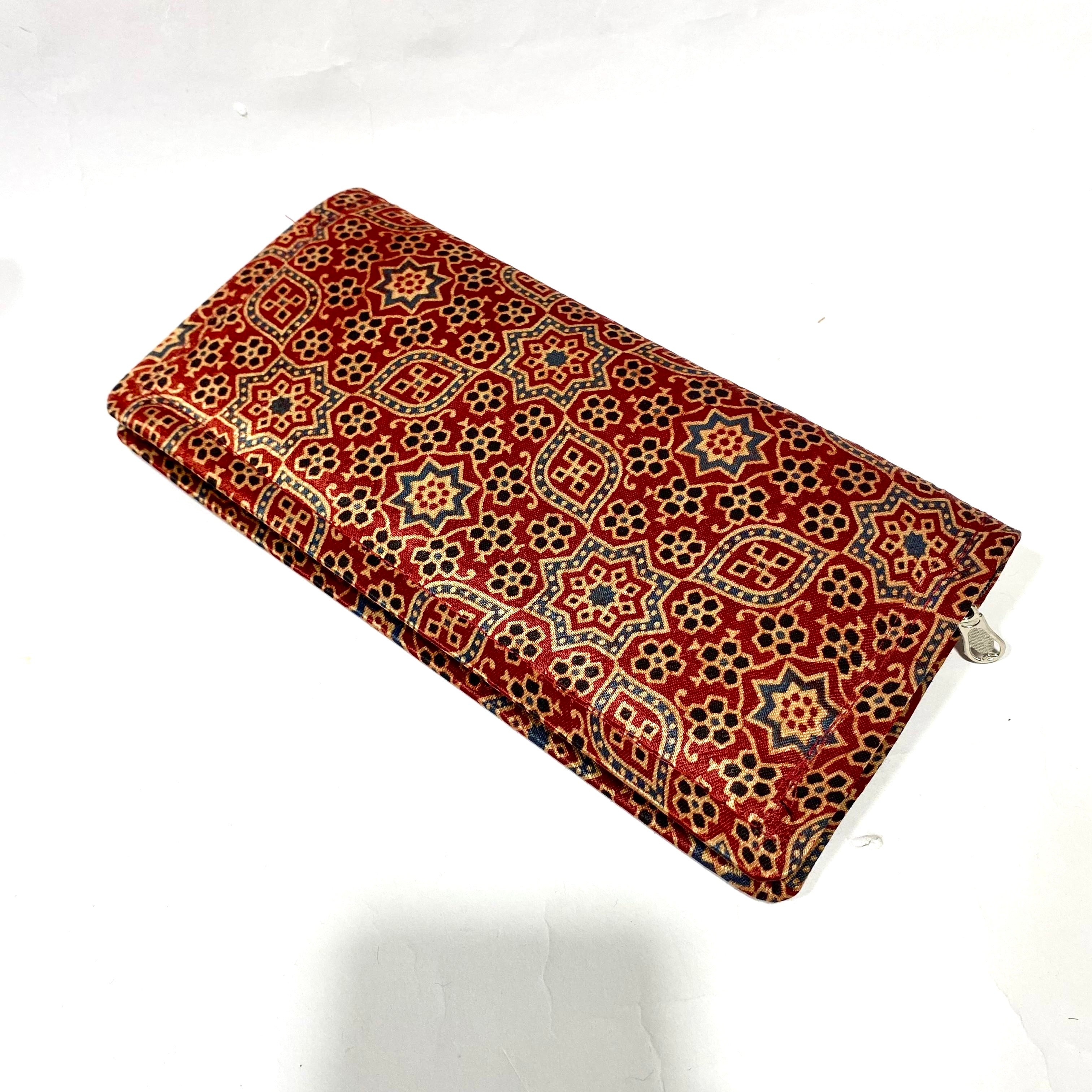 Traditional Indian Print On Purse Clutch For Keeping Your Valuables By Tamrapatra