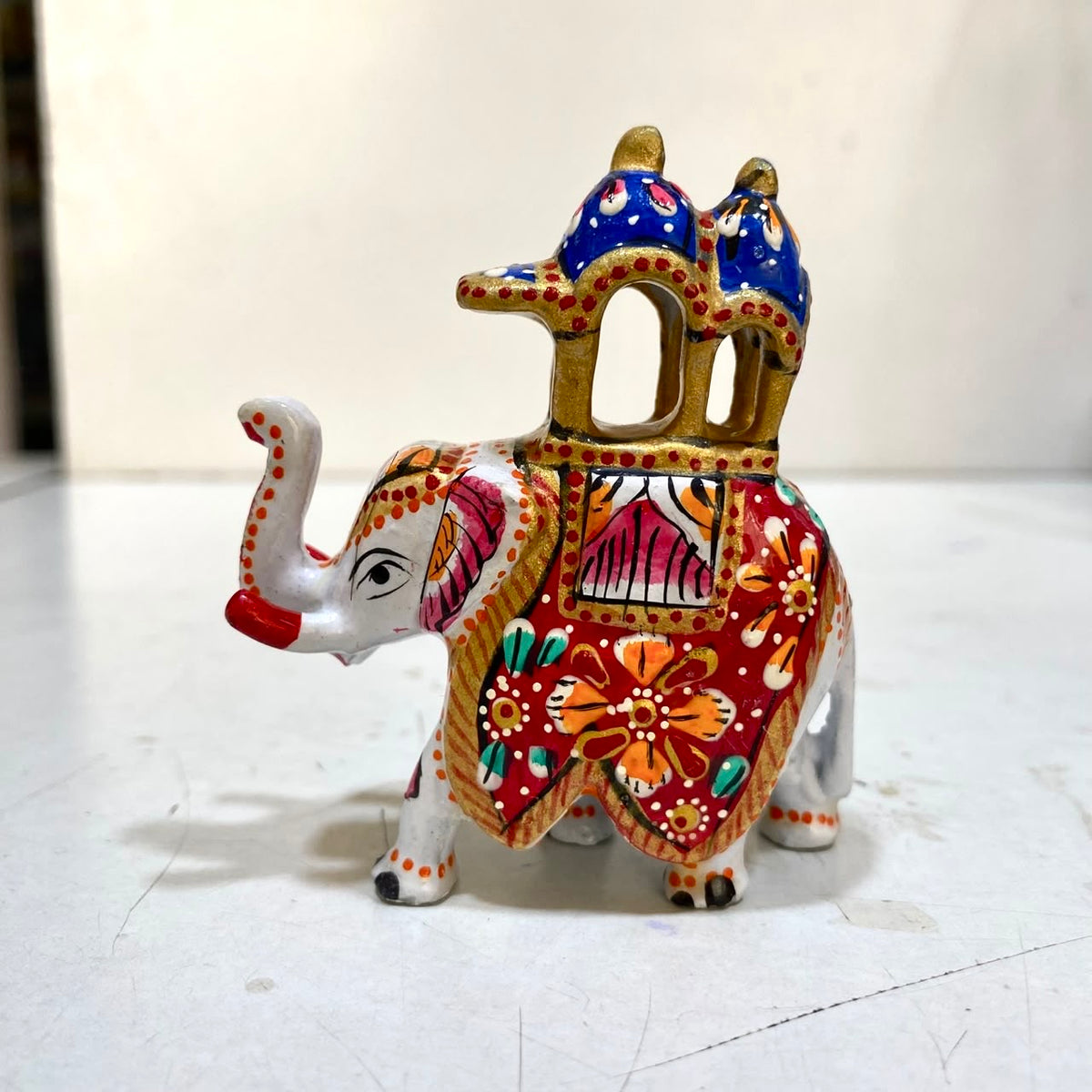 Mighty Elephant Exclusive Meena Artwork With Premium Quality By Tamrapatra - Tamrapatra