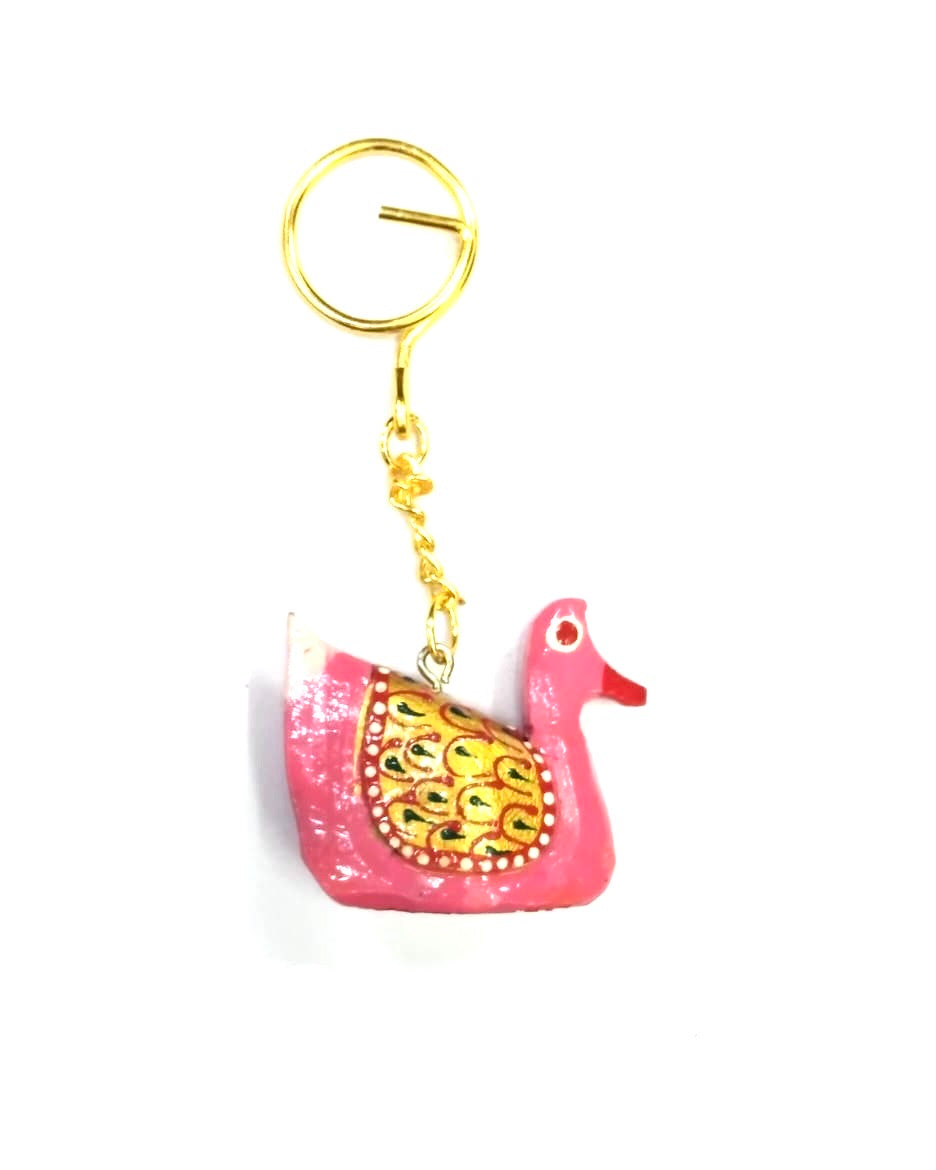 Various Keychains Animal Design With Variety Of Colors Hand Painted By Tamrapatra