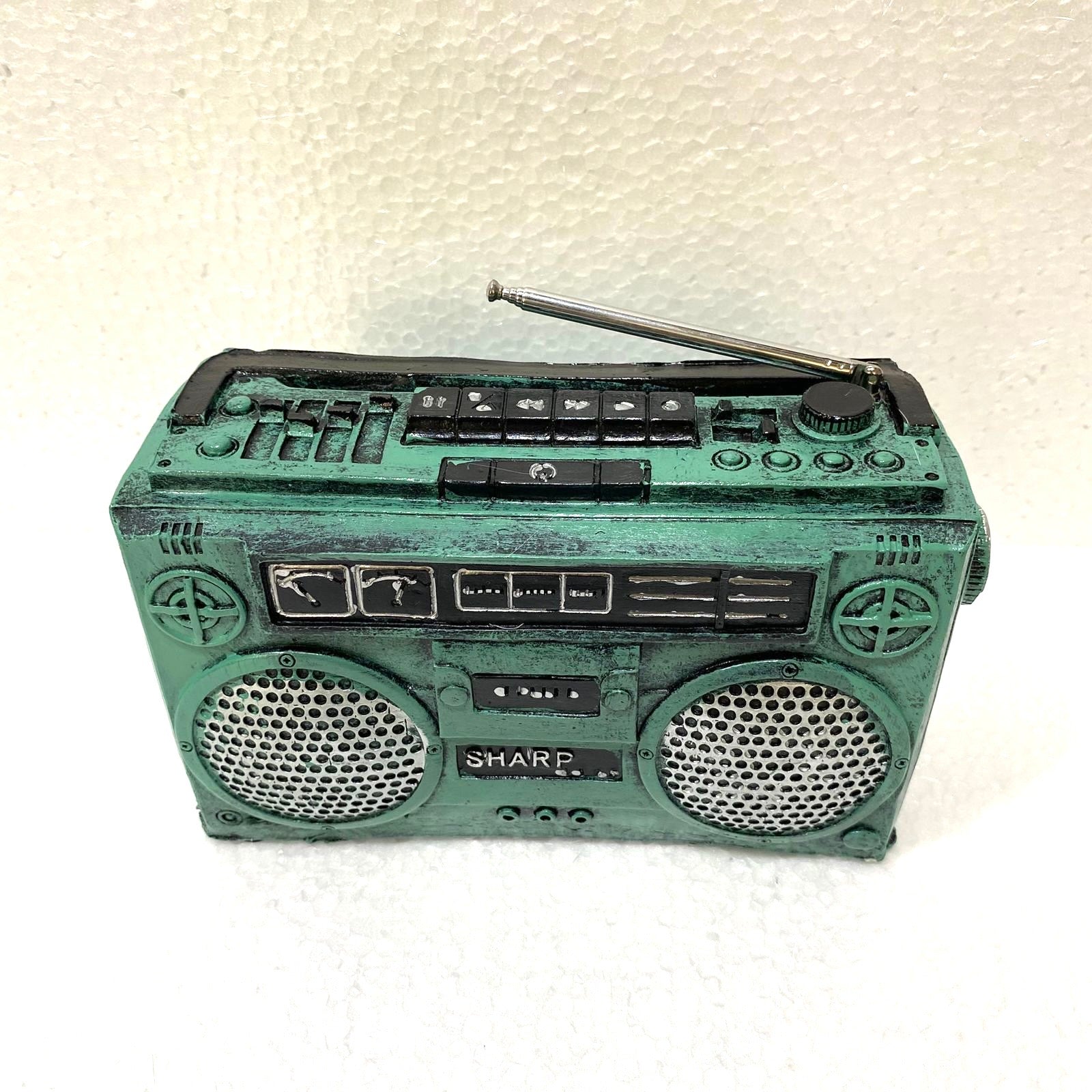 Vintage Replica Of Radio Telephone Sewing Machine Hand Crafted By Tamrapatra