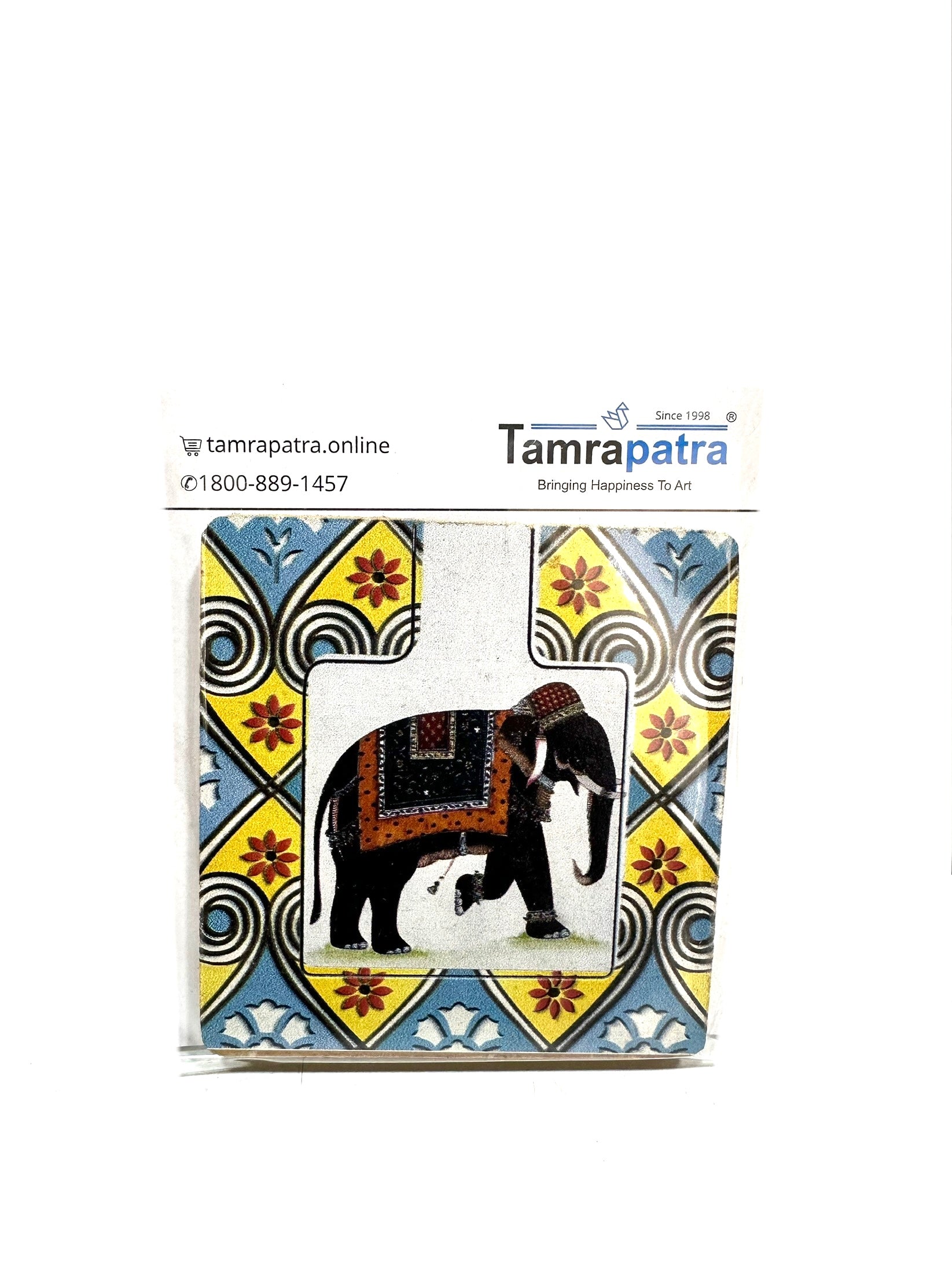 Pocket Mirror Miniature Hand Painting Fashion Accessories By Tamrapatra