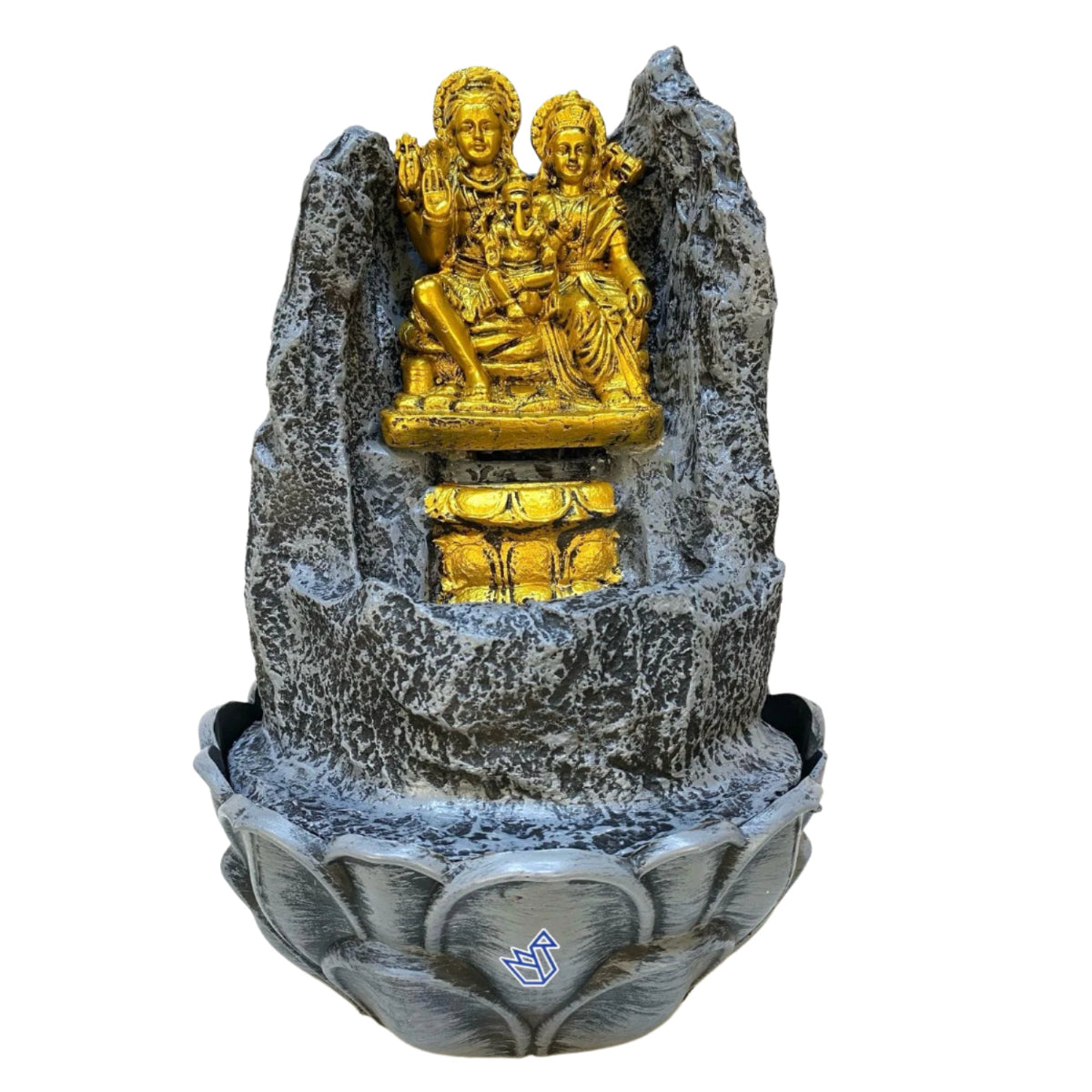Shiv Family Theme Water Fountain Auspicious Vastu Gifts From Décor Tamrapatra - Tamrapatra