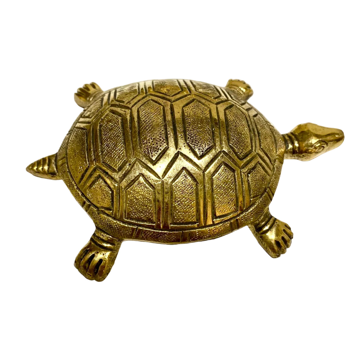 Handcrafted Brass Tortoise Vastu Luck Animal Exclusive Collection By Tamrapatra