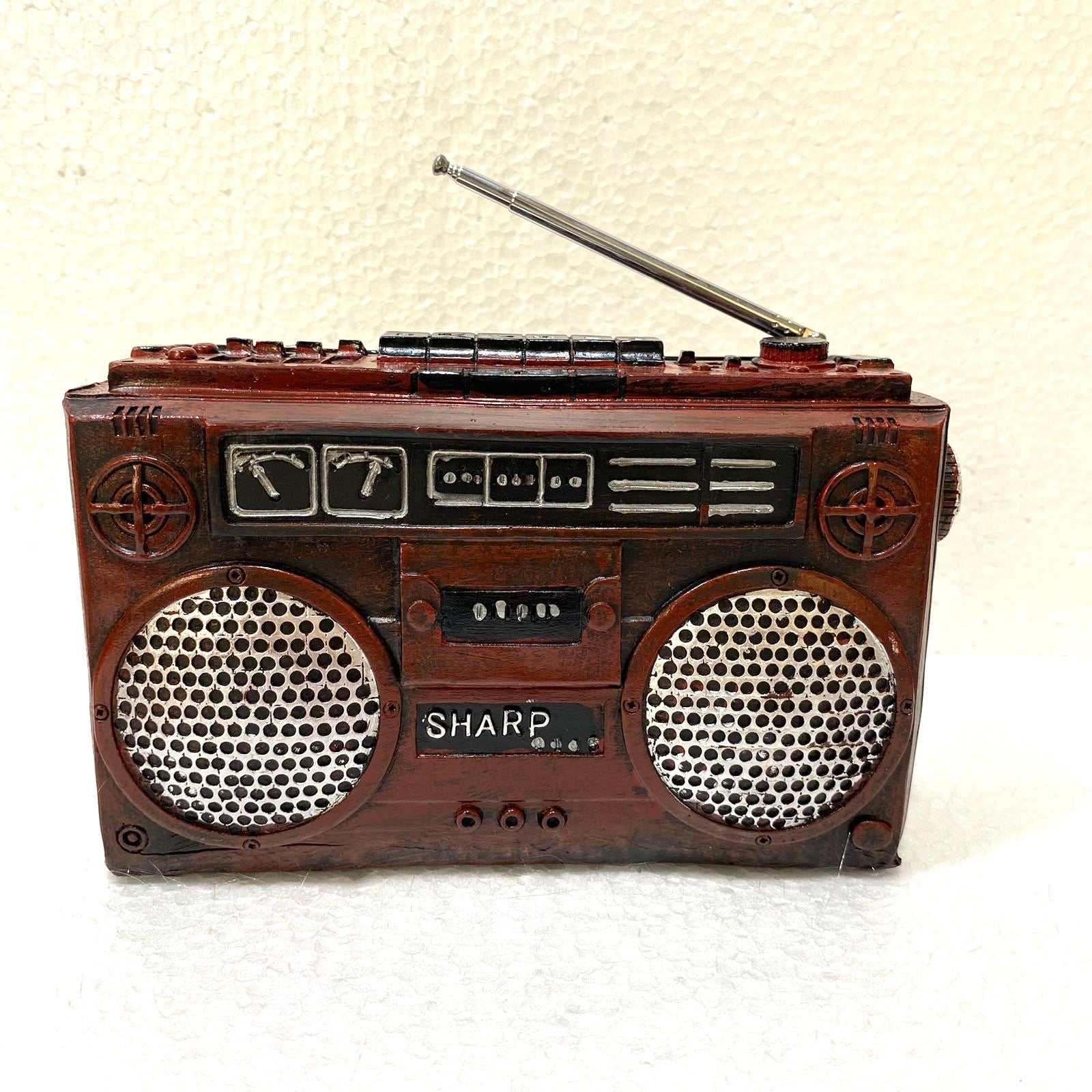 Vintage Replica Of Radio Telephone Sewing Machine Hand Crafted By Tamrapatra