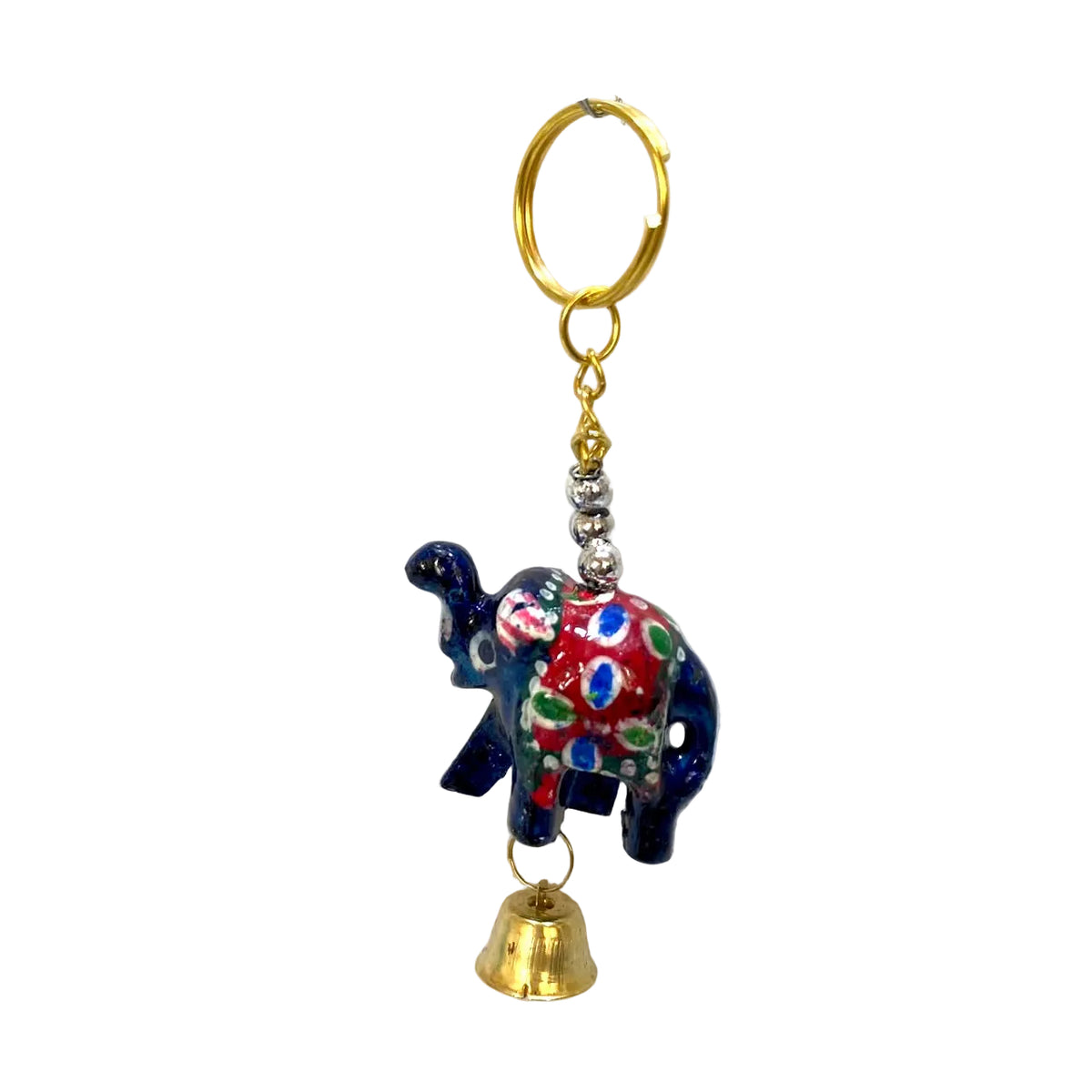 Key Chain Elephant In Various Shades Handcrafted Design Exclusive By Tamrapatra