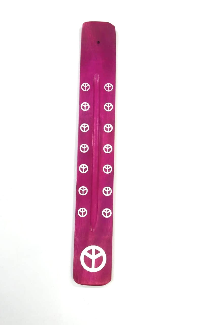 Wooden Incense Stick Holder Hand Painted Pooja Collection Tamrapatra