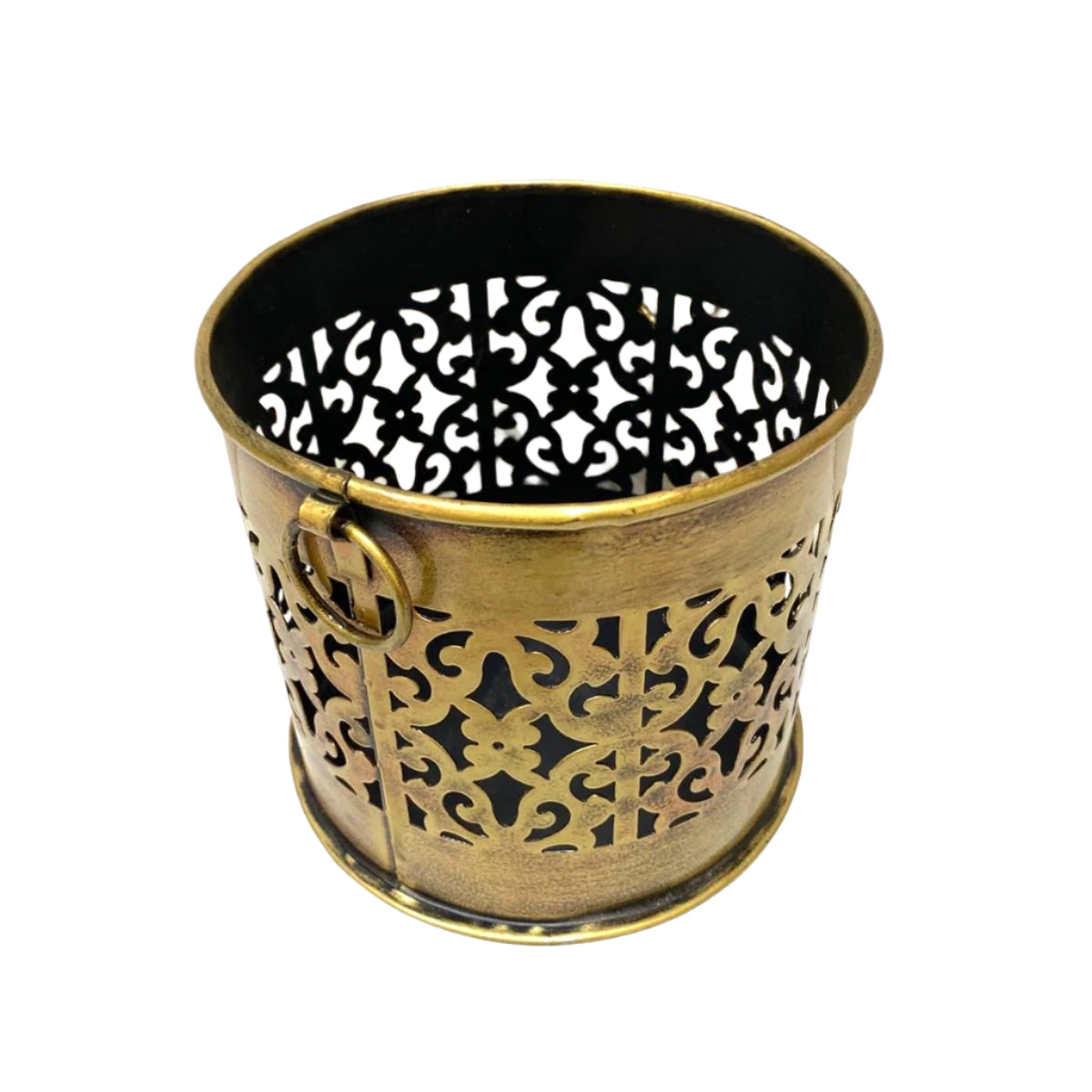 Metal Cutwork Multipurpose Candle Magazine Planter Lightings From Tamrapatra - Tamrapatra