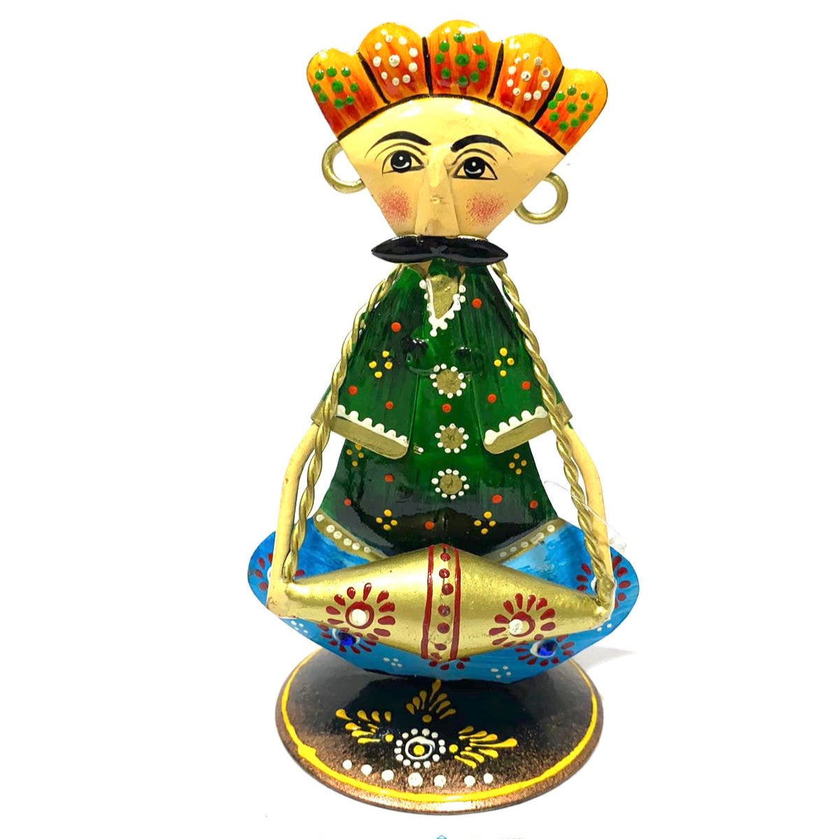 Rajasthani Musician Handcrafted & Eccentric Metal Exhibit From Tamrapatra - Tamrapatra