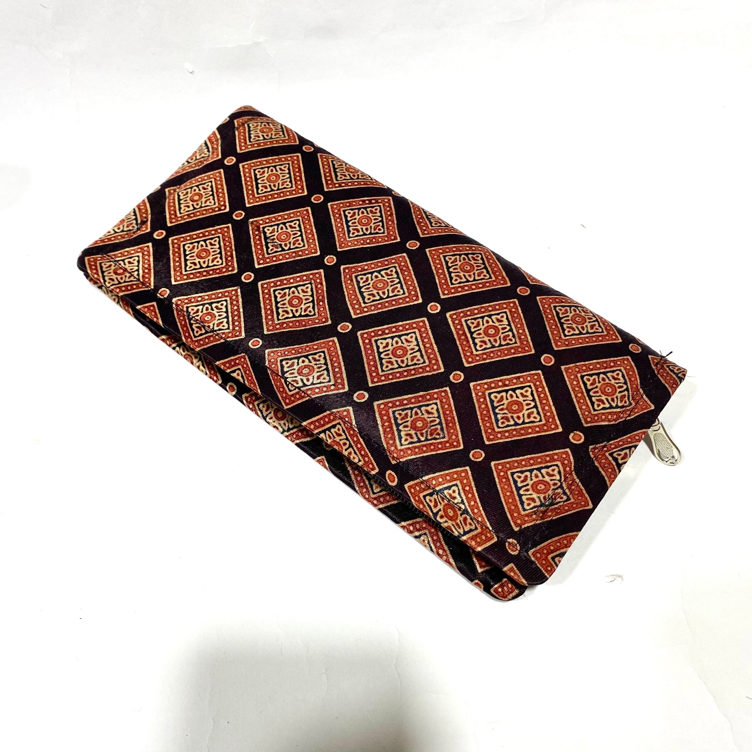Traditional Indian Print On Purse Clutch For Keeping Your Valuables By Tamrapatra