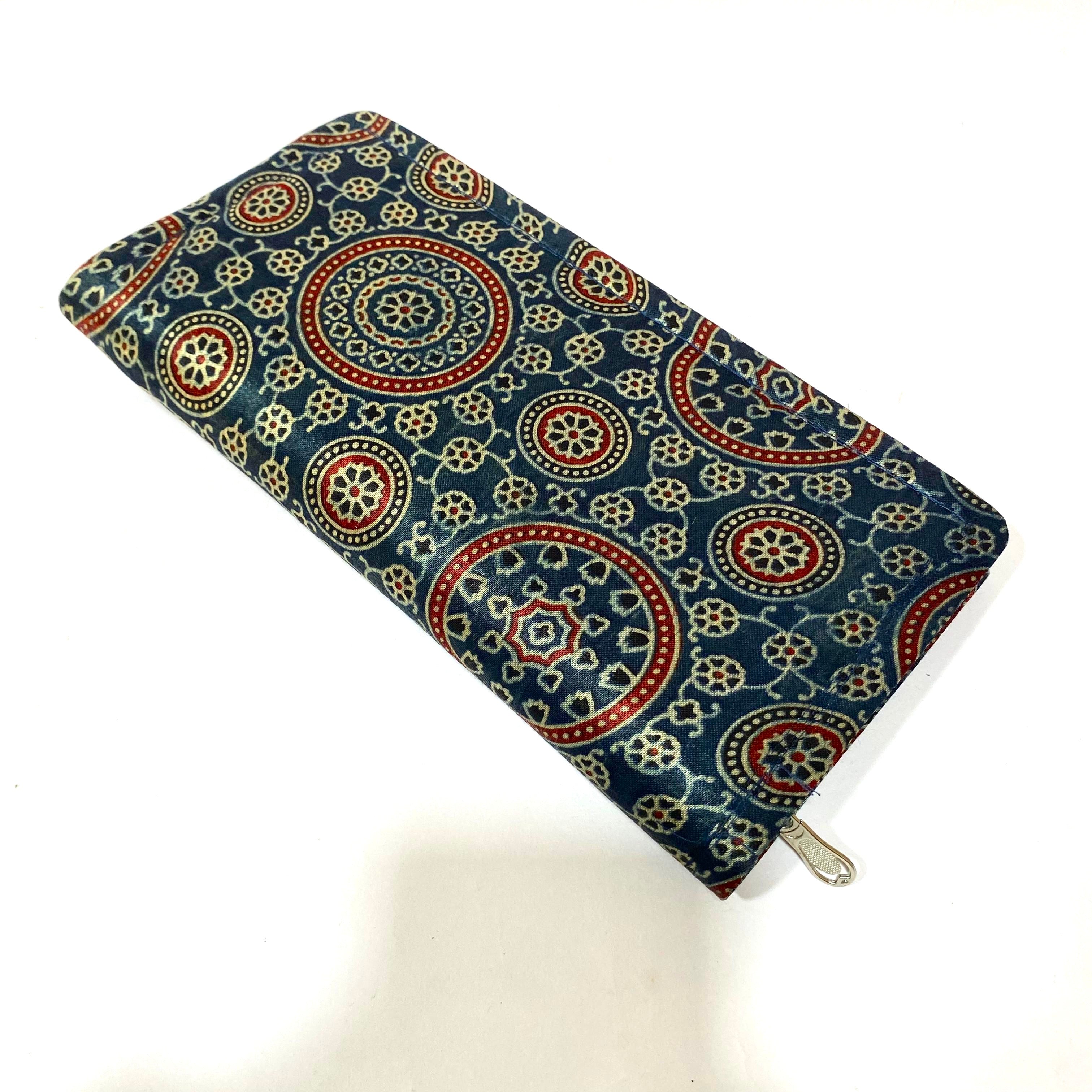 Traditional Indian Print On Purse Clutch For Keeping Your Valuables By Tamrapatra