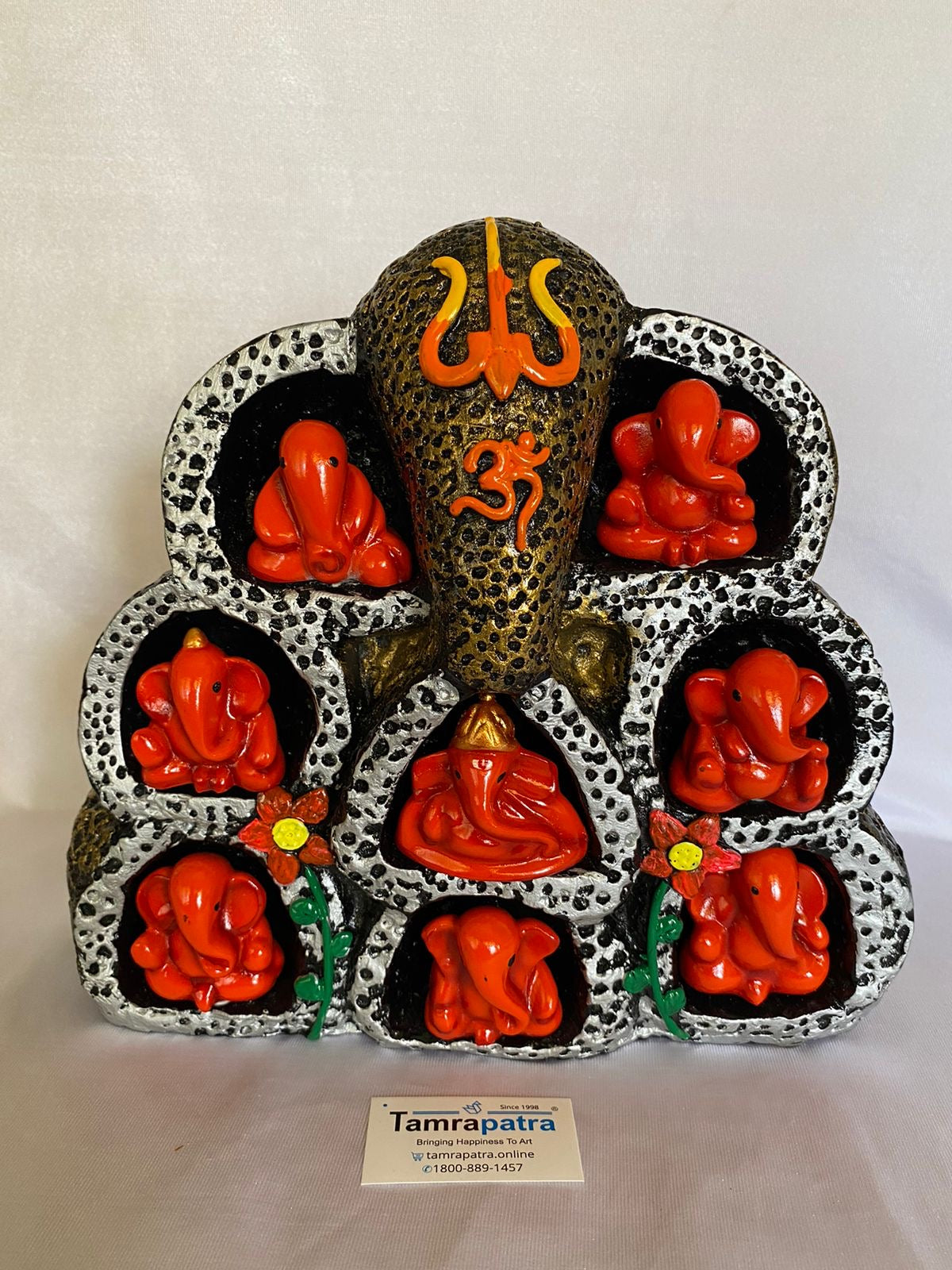 Ashtavinayaka Ganesha Big Sculpture Statue Resin idols New Arrival At Tamrapatra