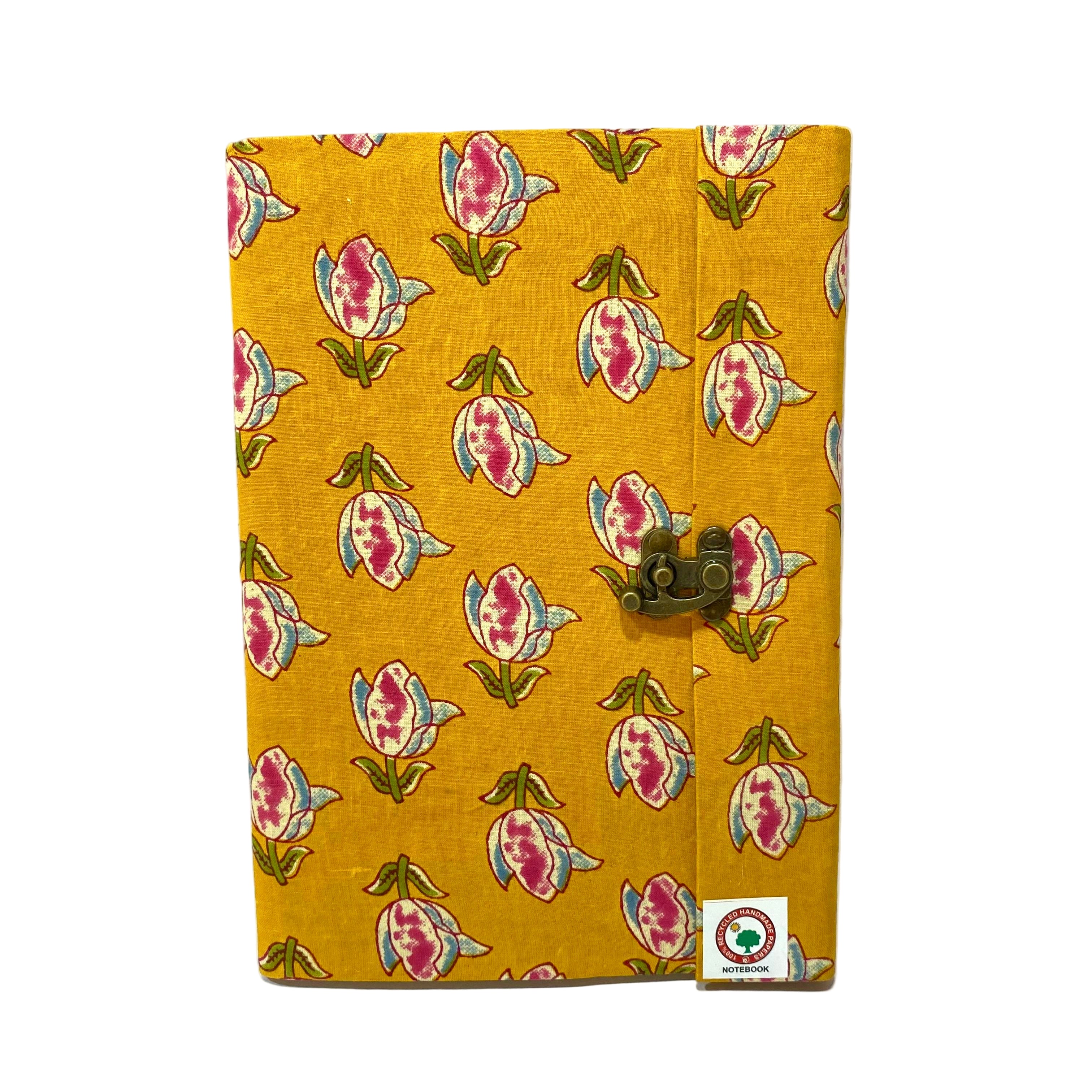 Vibrant Shades Diary Floral Theme Lock Stationery Gifts Size XL By Tamrapatra