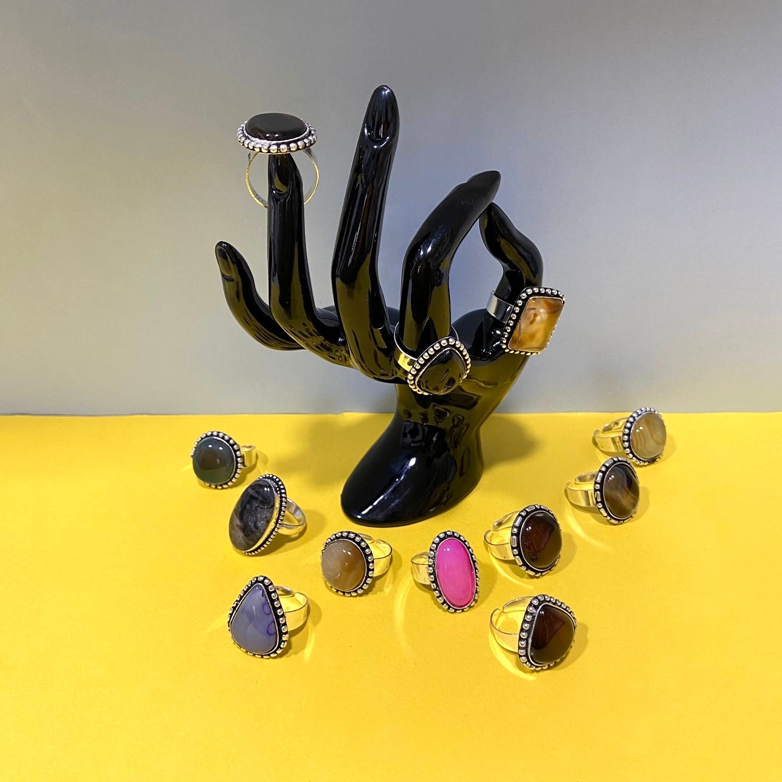 Stone Rings In Various Shapes & Size For Any Occasion Fashion By Tamrapatra