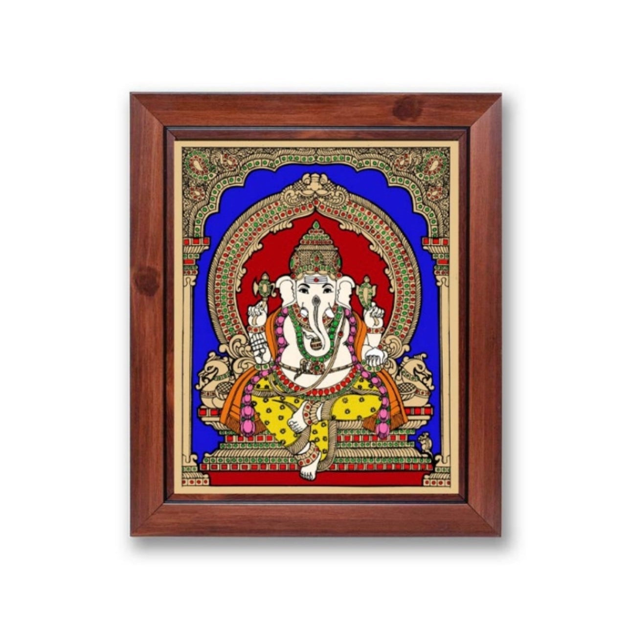 Religious Tanjore Reverse Glass Painting Wall Art In Various Designs By Tamrapatra