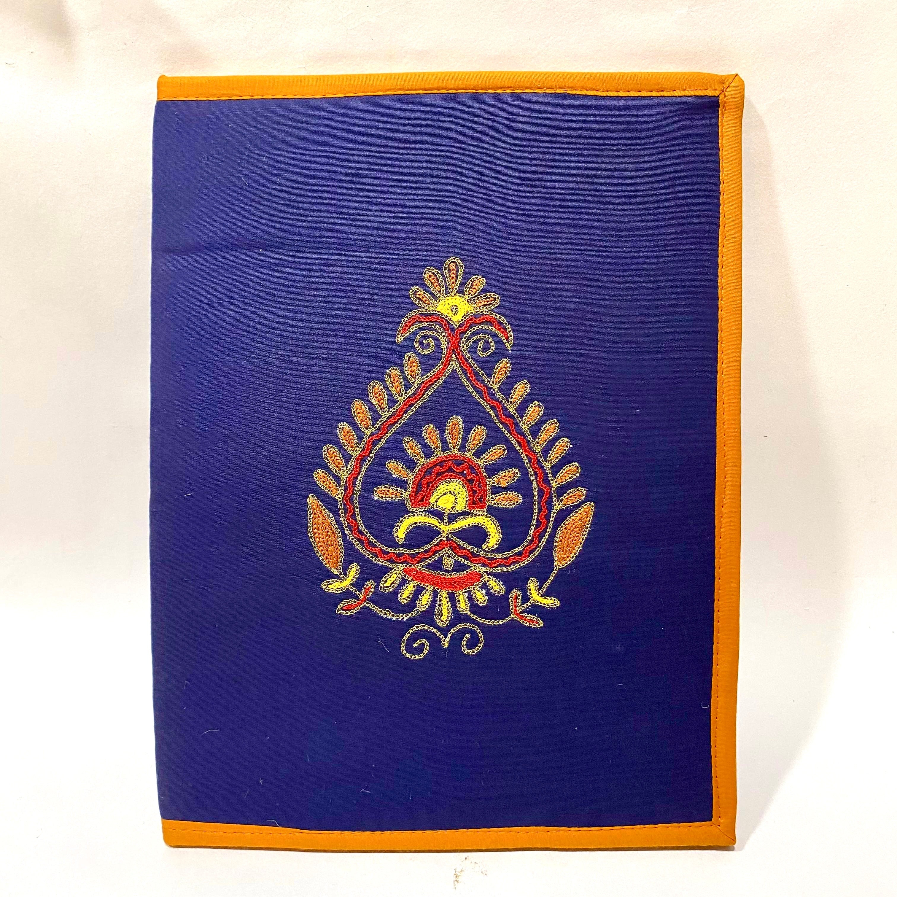 Embroidery Handmade Files To Store Documents Ethnic Collection By Tamrapatra