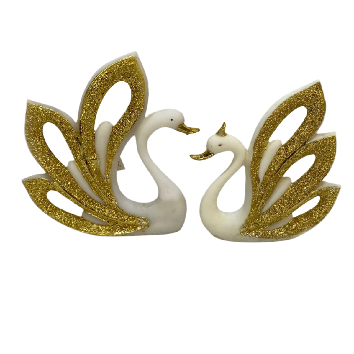 Love Birds Swan Pair Resin Art Home Decor Showpiece New Models By Tamrapatra