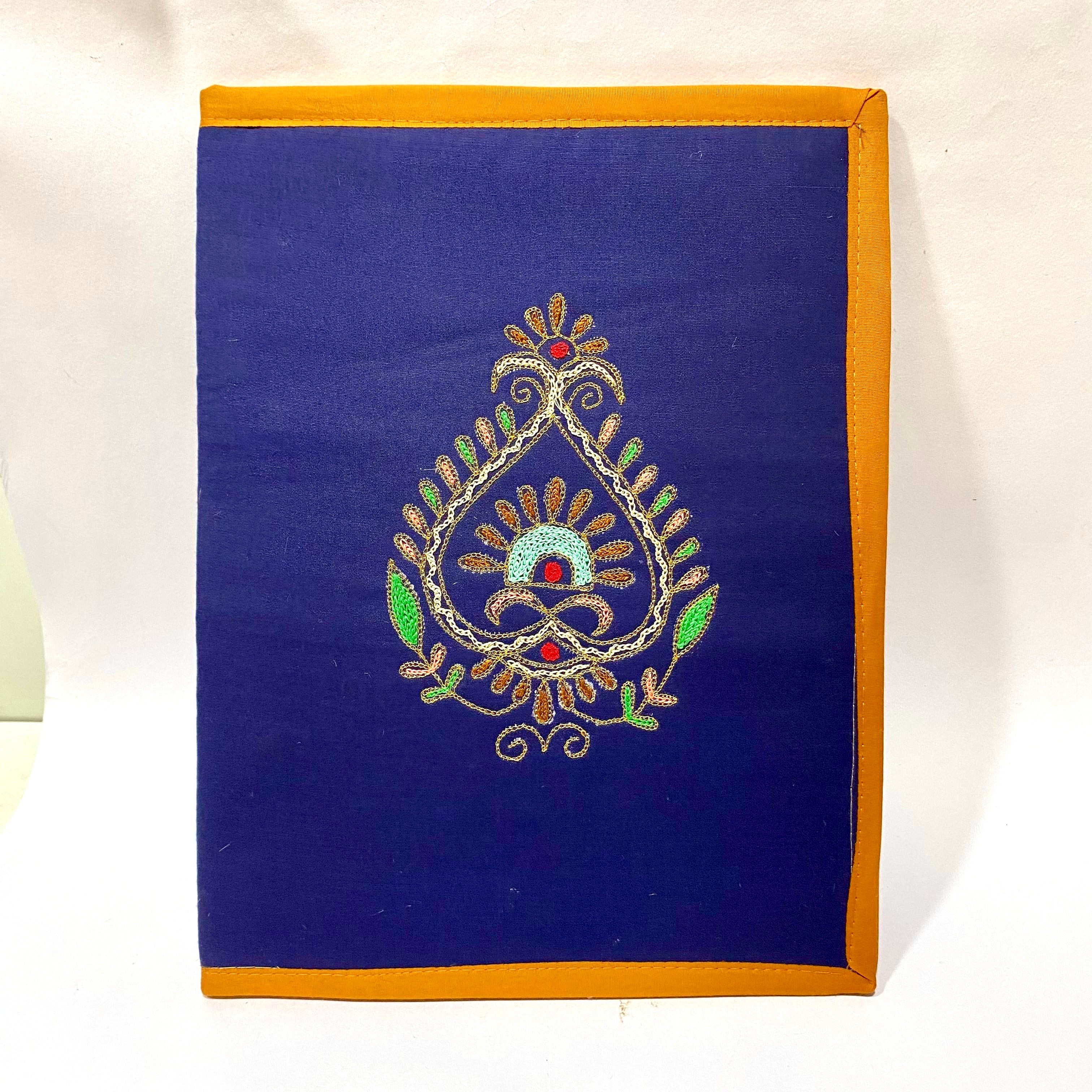 Embroidery Handmade Files To Store Documents Ethnic Collection By Tamrapatra
