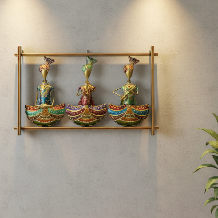 Fine Quality Metal Frames Exporter With Unique Musician Themes By Tamrapatra