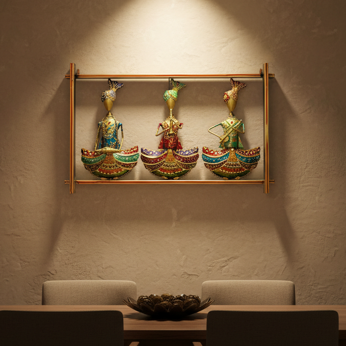 Fine Quality Metal Frames Exporter With Unique Musician Themes By Tamrapatra