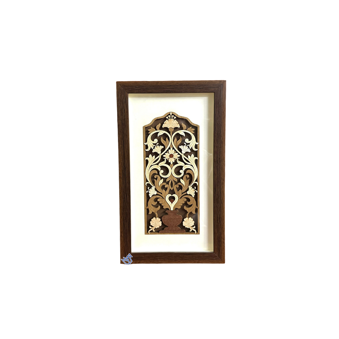 Creative Floral Climber Wooden Craftsmanship Home Décor Hangings Tamrapatra