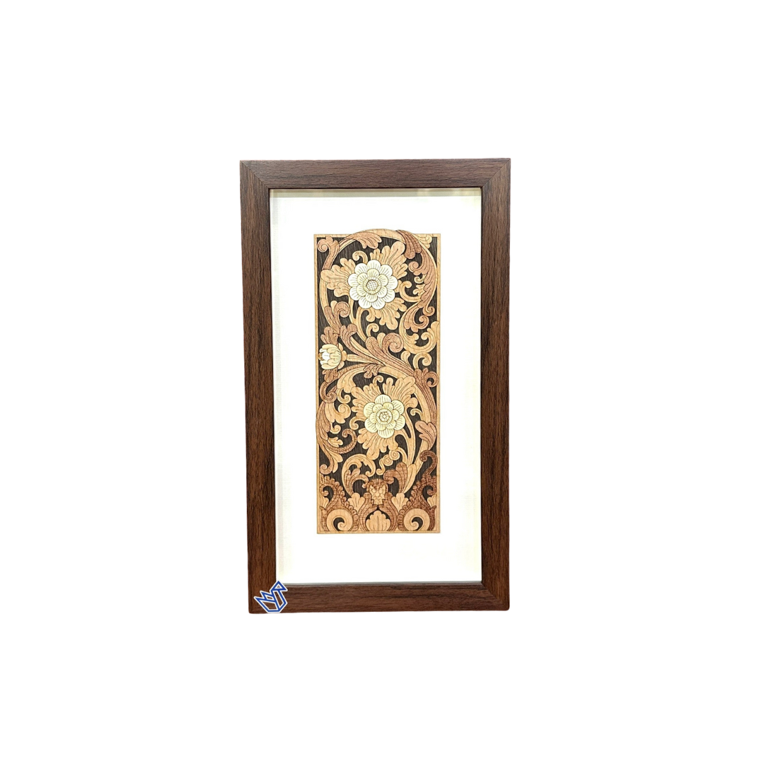 Creative Floral Climber Wooden Craftsmanship Home Décor Hangings Tamrapatra