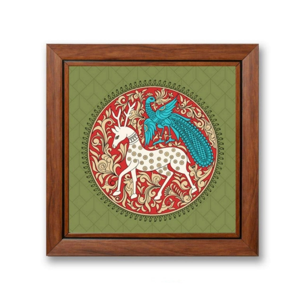 Birds Theme Tanjore Reverse Glass Paintings Frame In Various Designs By Tamrapatra