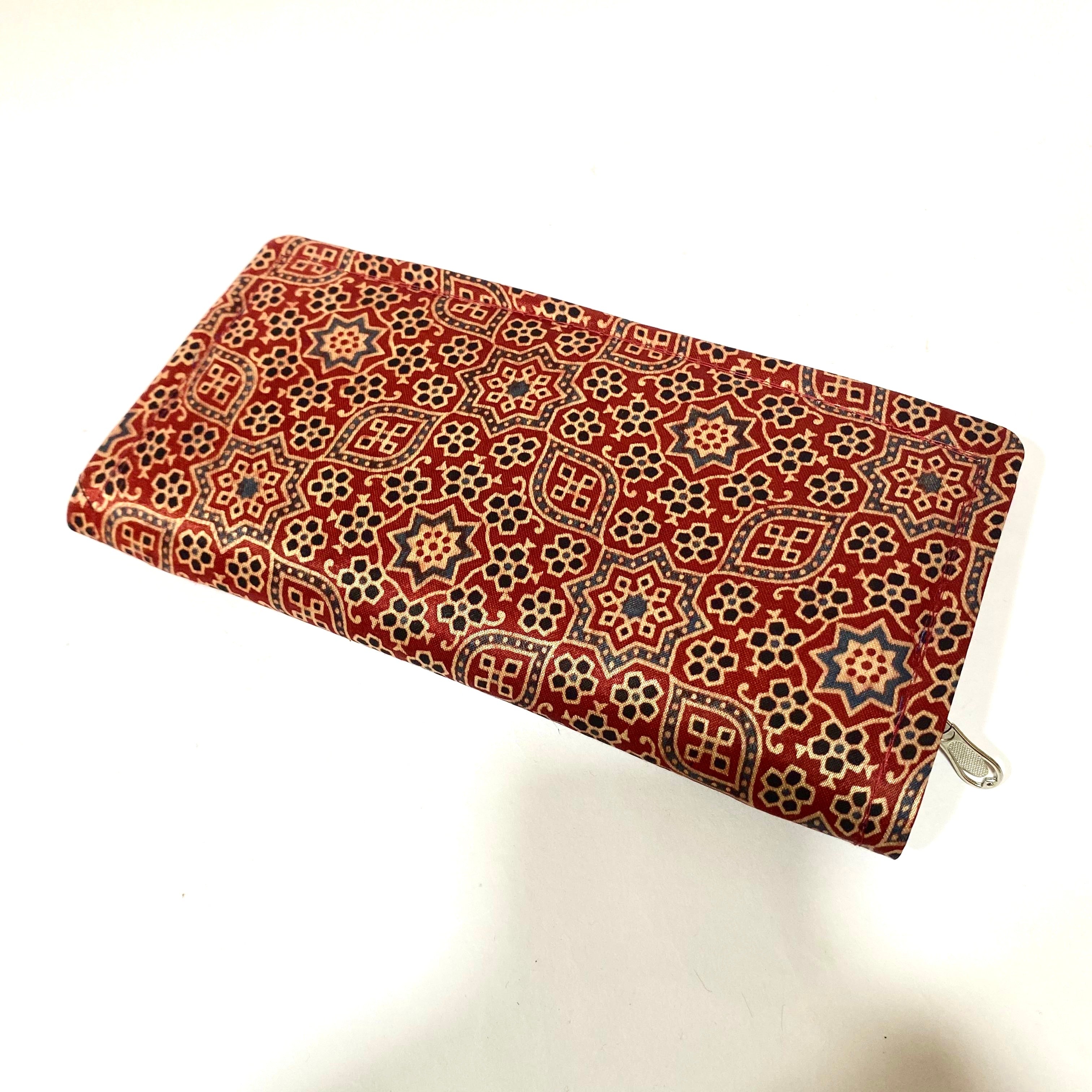 Traditional Indian Print On Purse Clutch For Keeping Your Valuables By Tamrapatra