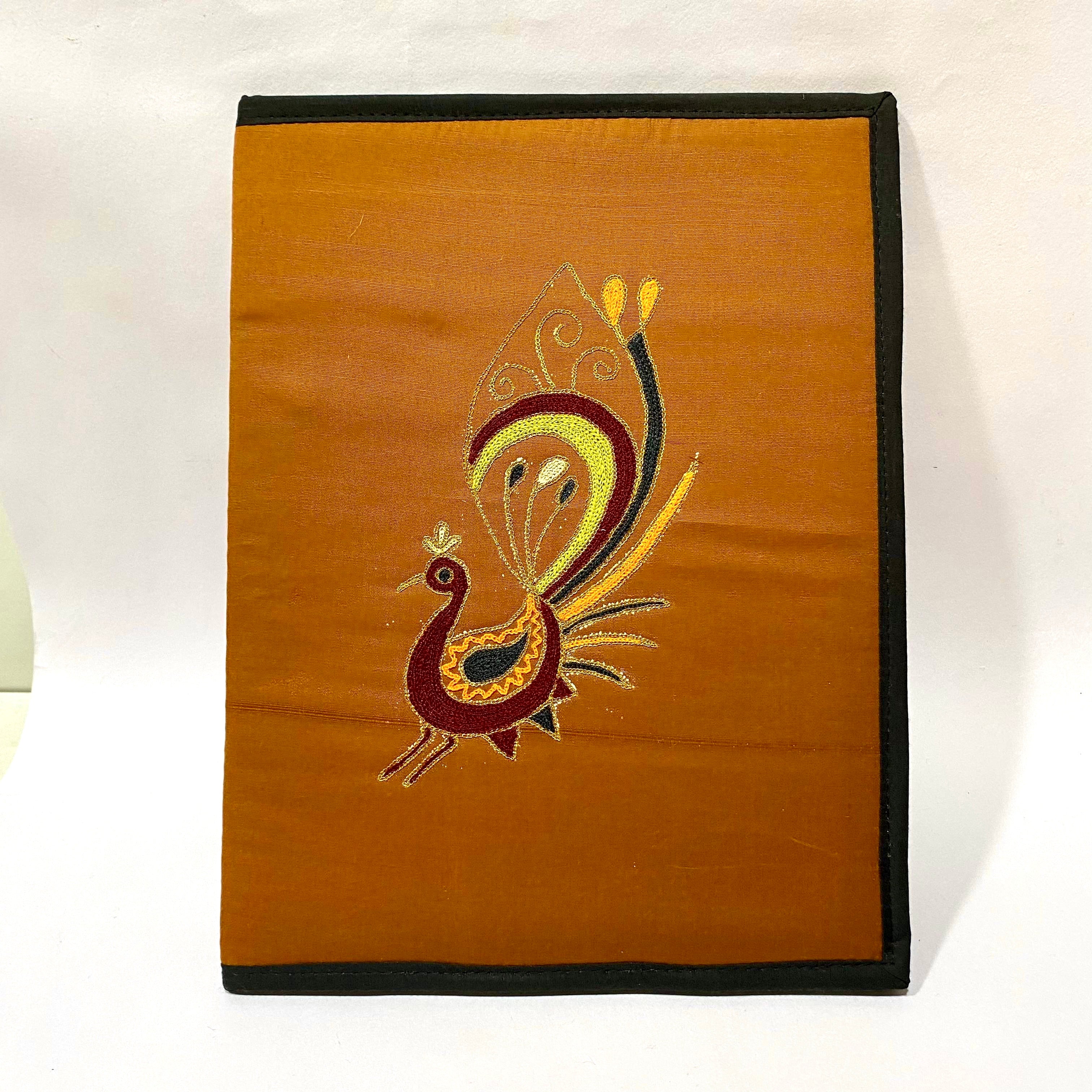 Embroidery Handmade Files To Store Documents Ethnic Collection By Tamrapatra