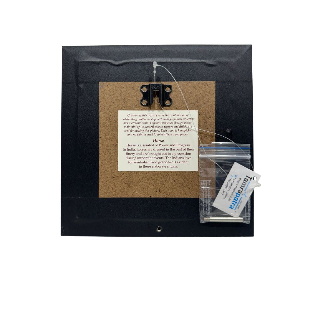 Wooden Animals Depiction Frame Exclusive Artware Available At Tamrapatra