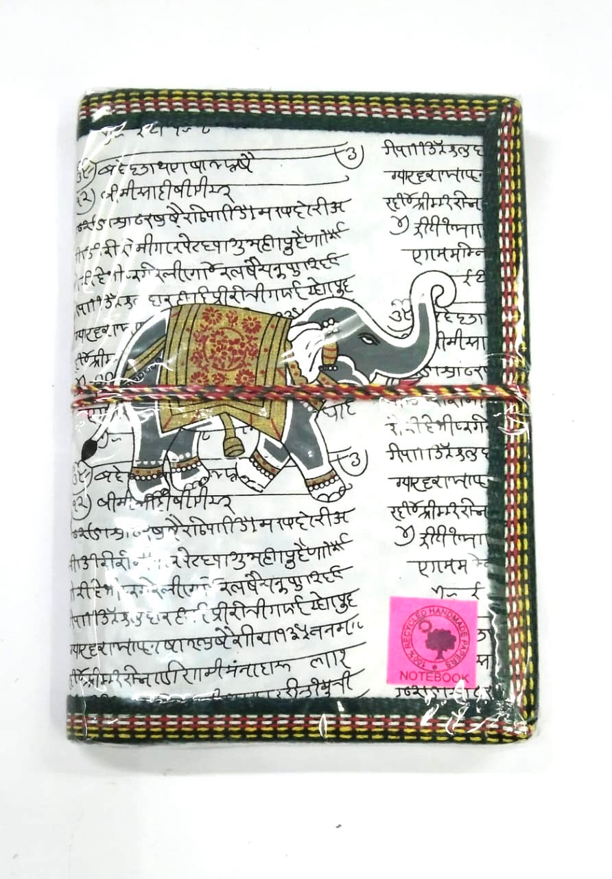 Various Design & Shades Diary In M Size Handcrafted Recycled Paper By Tamrapatra