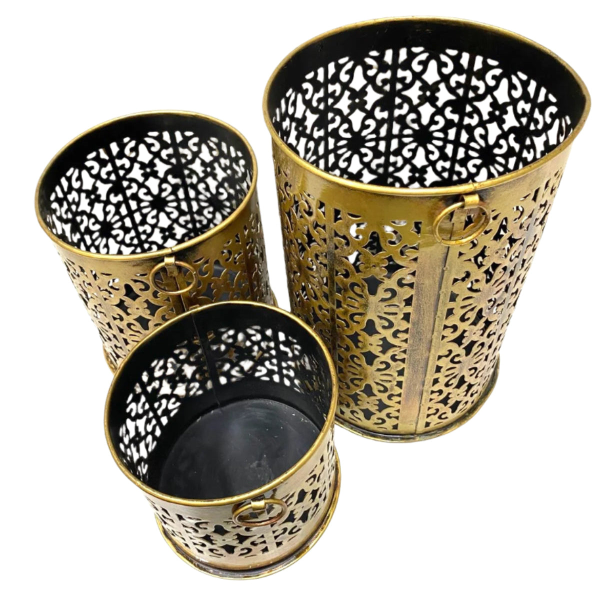 Metal Cutwork Multipurpose Candle Magazine Planter Lightings From Tamrapatra - Tamrapatra