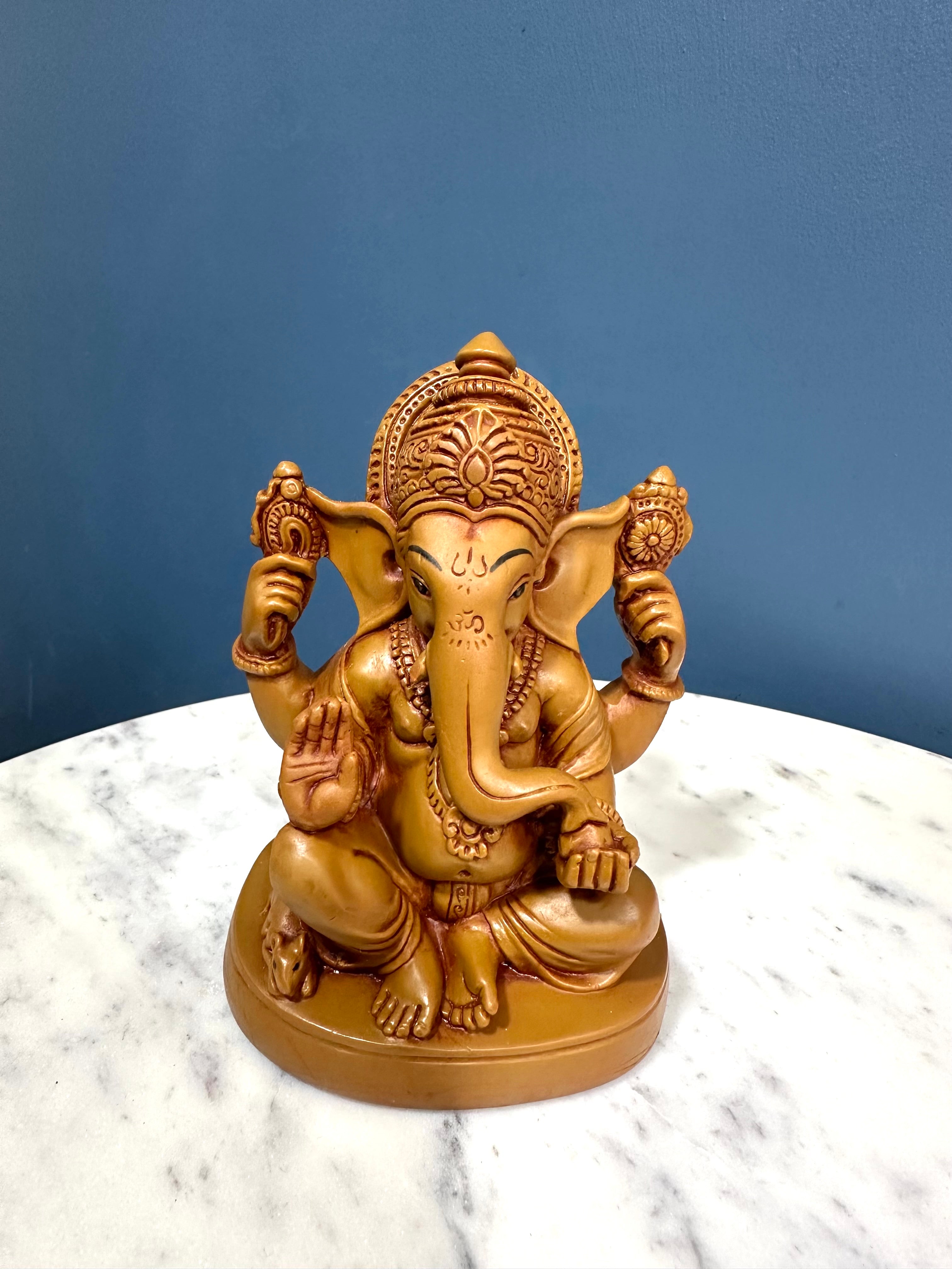 Resin Spiritual Collection "Wooden Effect" Exclusive Artwork From Tamrapatra