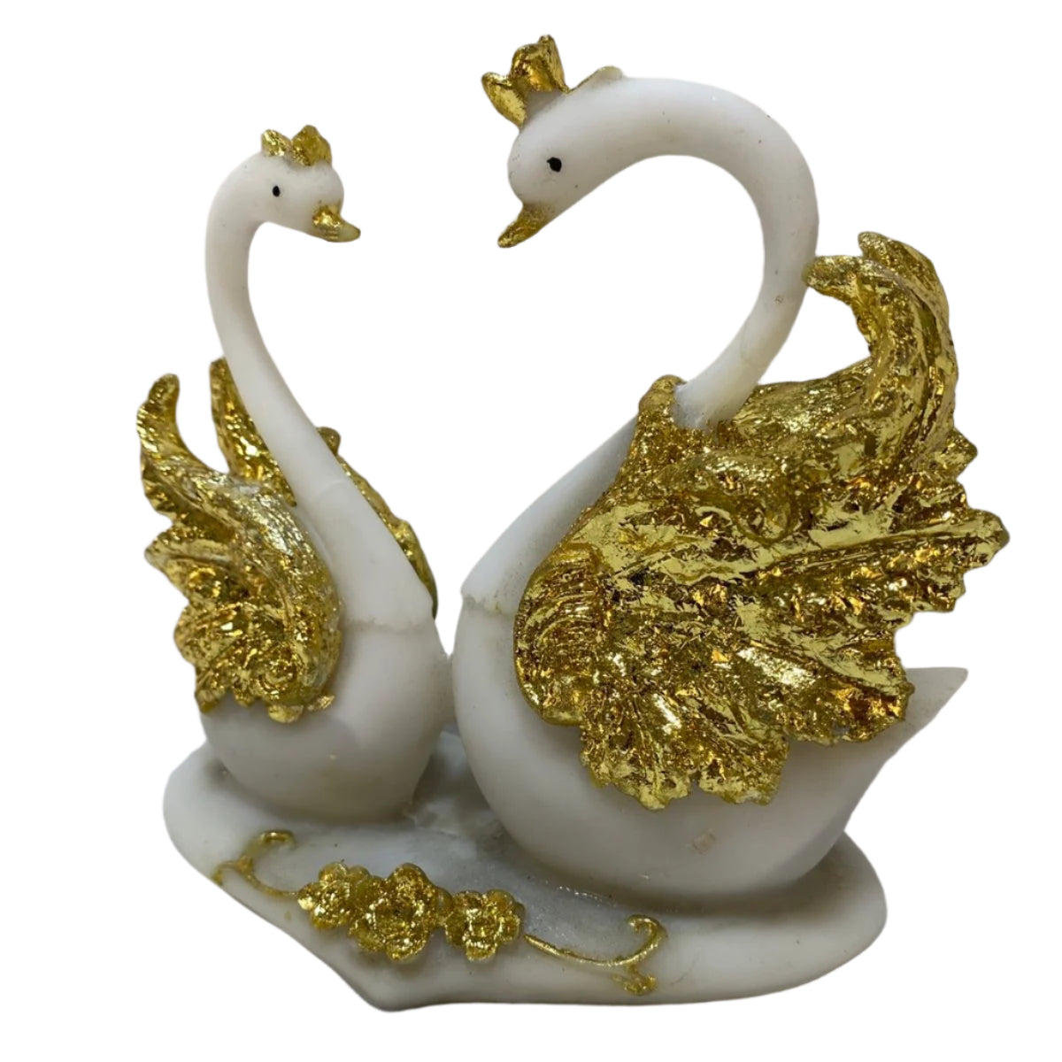 Love Birds Swan Pair Resin Art Home Decor Showpiece New Models By Tamrapatra