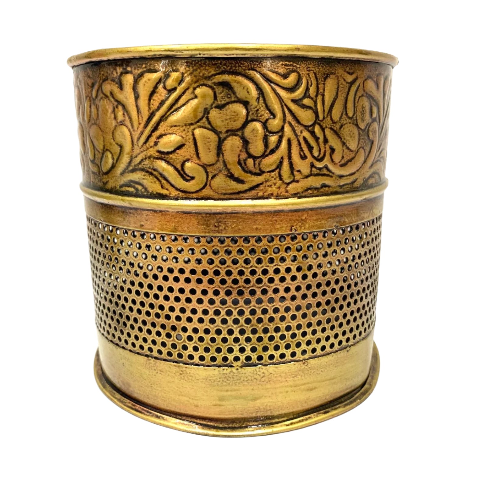 Multipurpose Metal Style Candle Light Holder Planter Wedding Décor By Tamrapatra - Tamrapatra