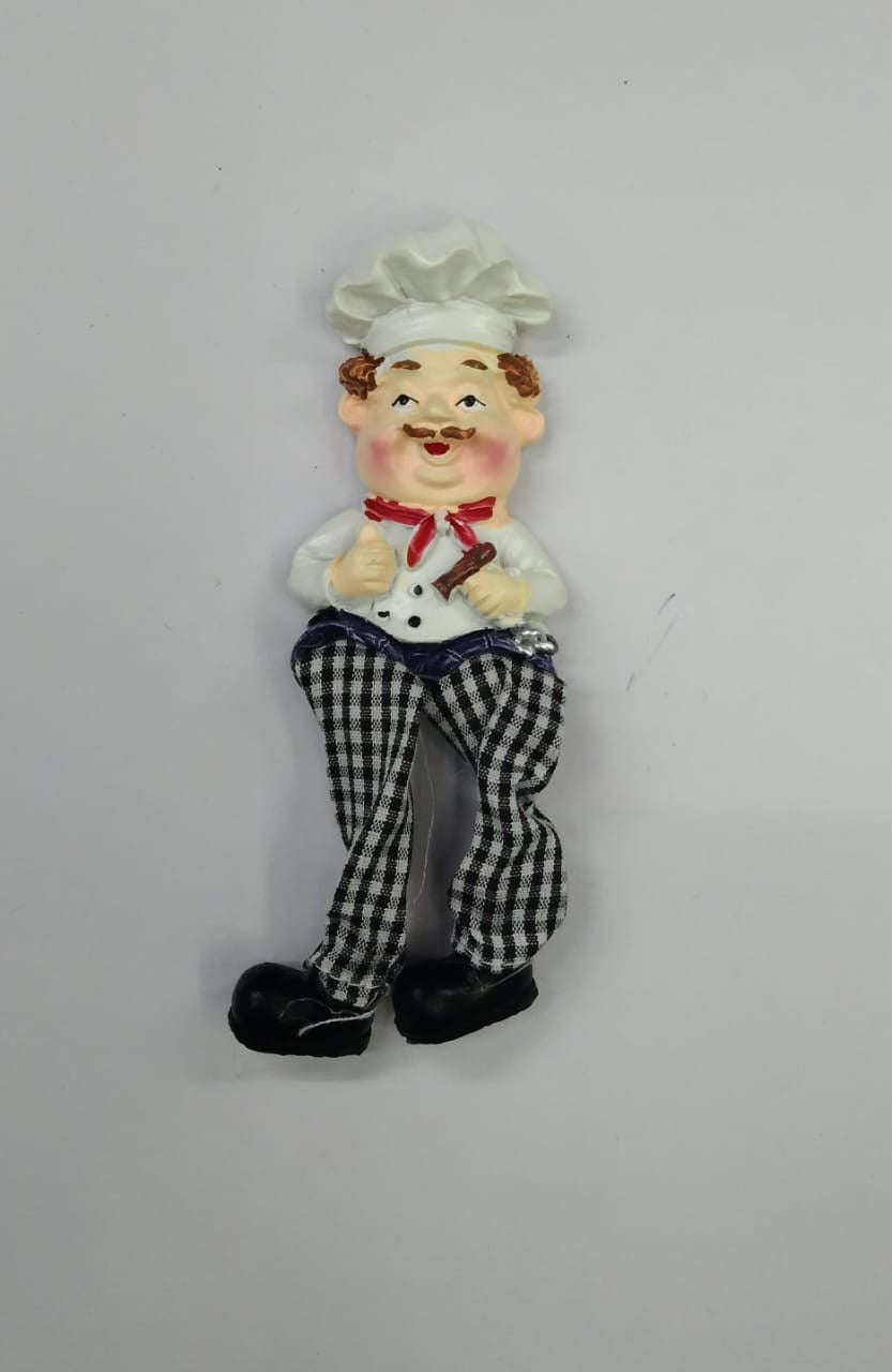 Chef & Doll Fridge Magnets Wonderful Creations Exciting Souvenir Gifts Tamrapatra