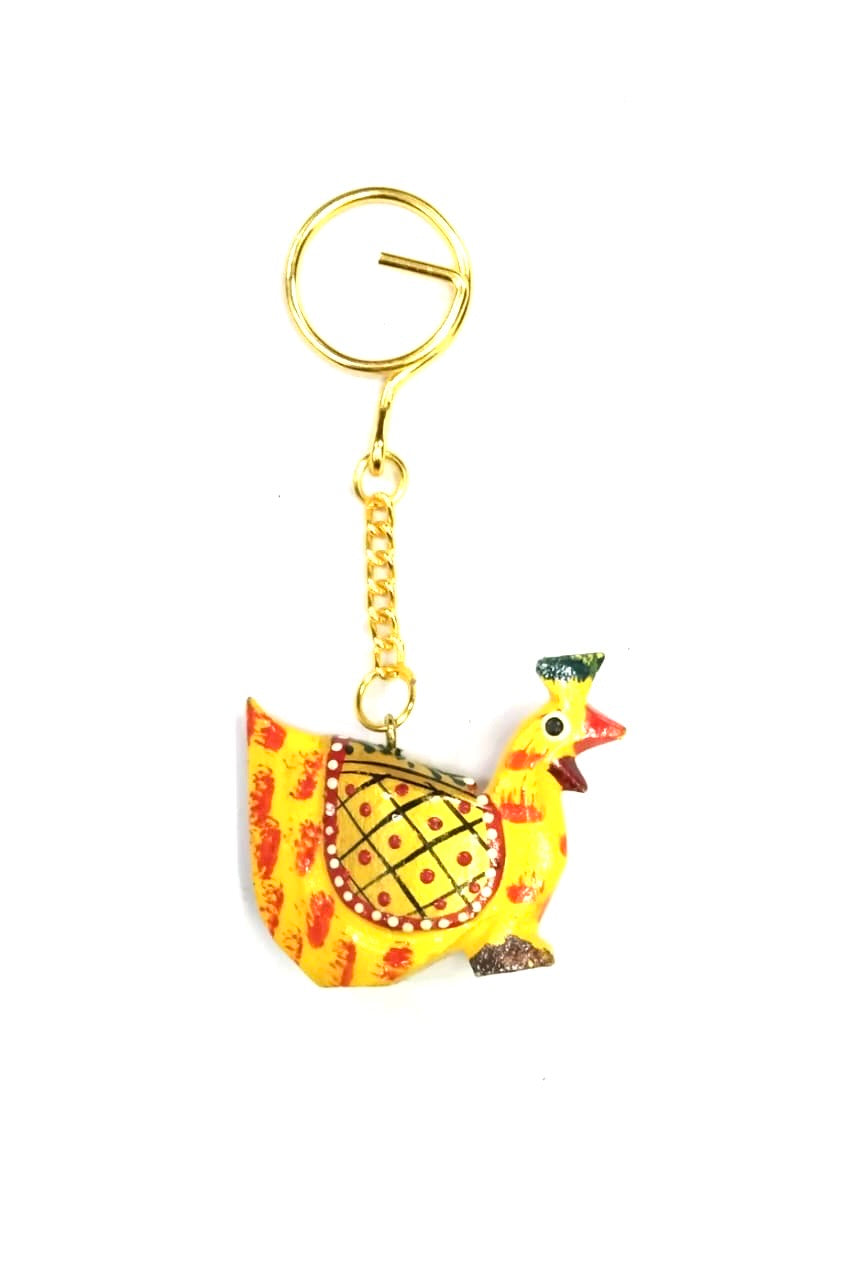 Various Keychains Animal Design With Variety Of Colors Hand Painted By Tamrapatra