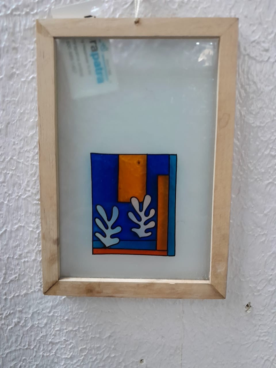 Acrylic Glass Hand Painted Frame Art Gifting Series Wall Art Exclusive By Tamrapatra