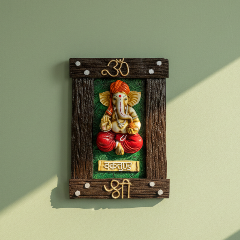 Big Wall Art Resin To Decorate Your Lovely Homes Lord Ganesha By Tamrapatra - Tamrapatra