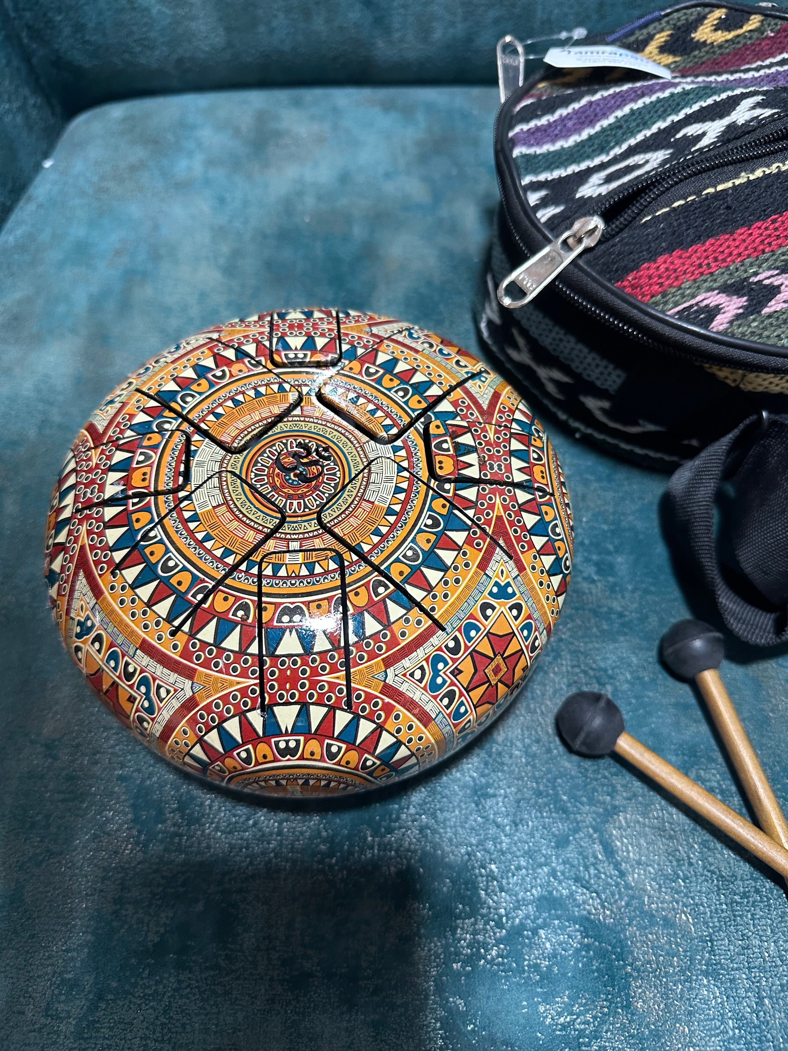 HAPI Happy Drum With Bag Musical Sound Therapy Unique Collection By Tamrapatra